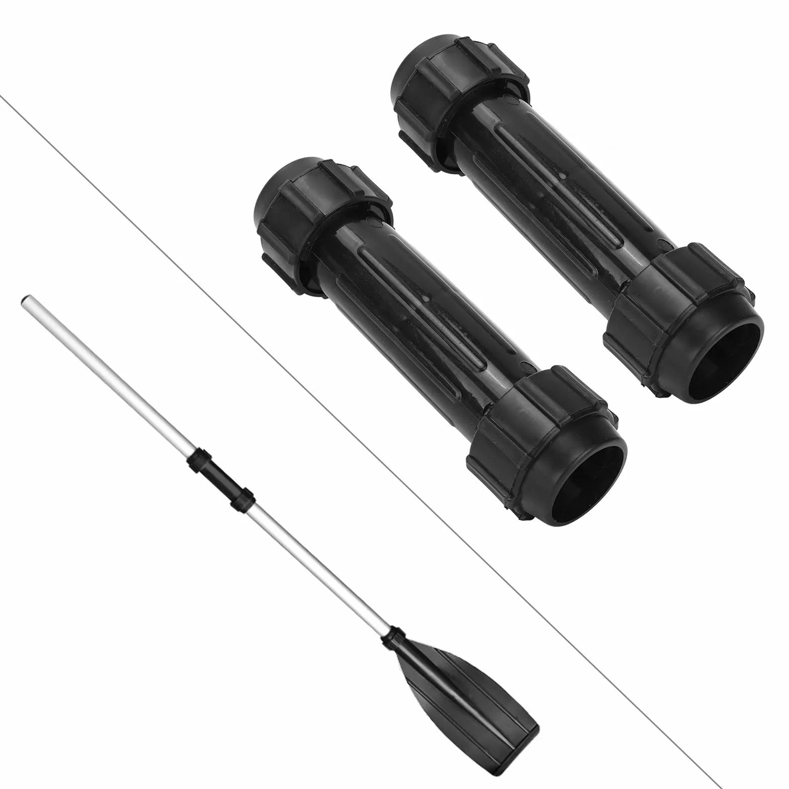 Akozon Conector de Paleta para Kayak, 2 Uds., Conectores de Eje de Remos de Plástico para Bote Inflable