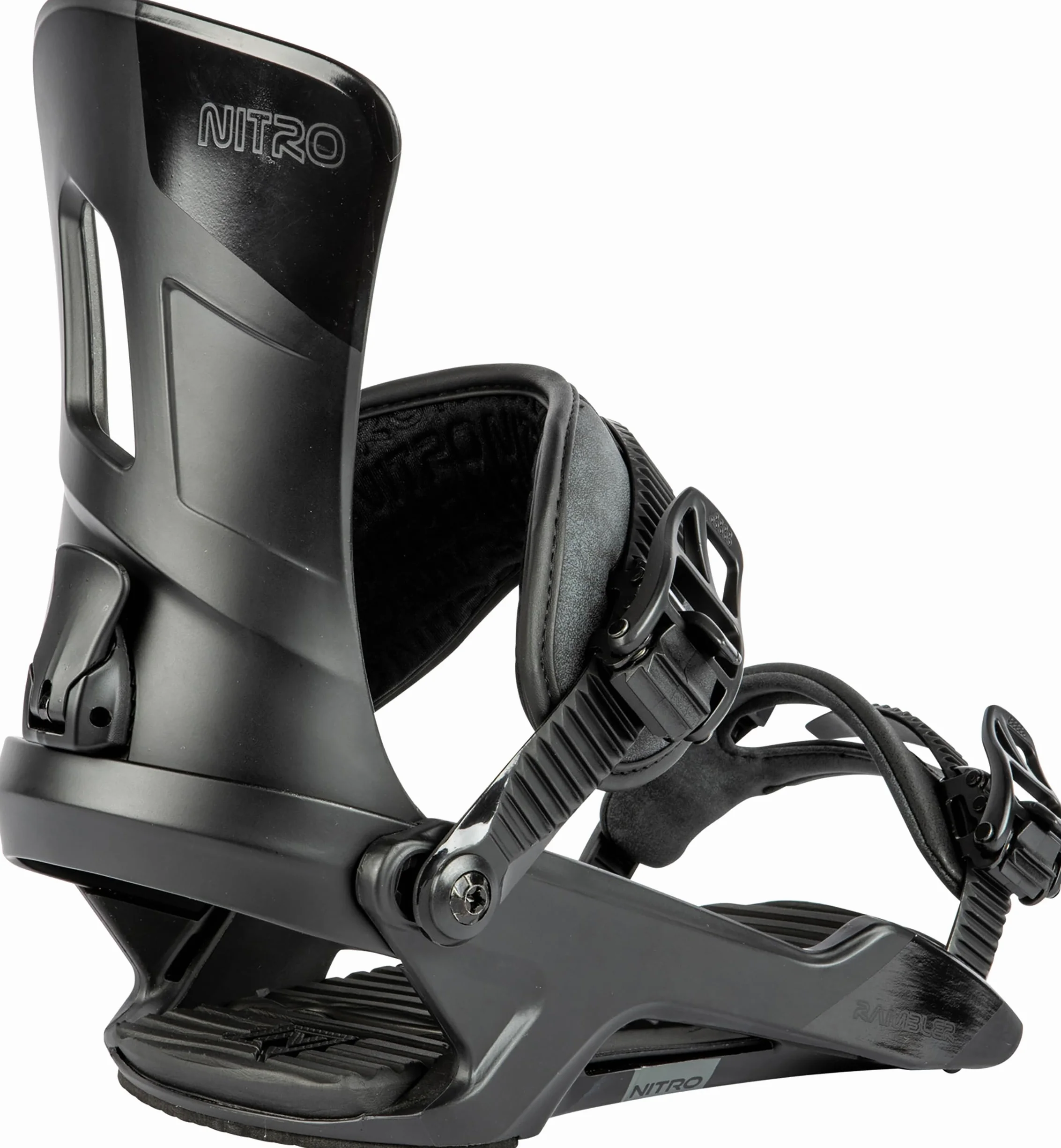 Nitro Rambler Fijaciones para Snowboard Hombre Negro