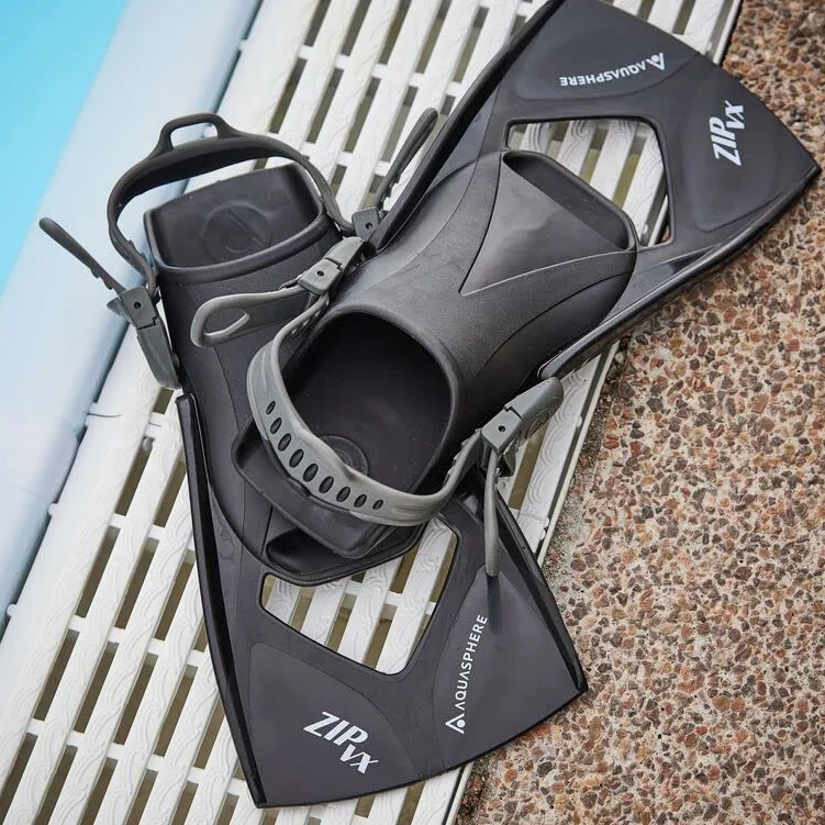 Aqua Sphere Zip VX Aletas de natación Adultos Negro Talla L