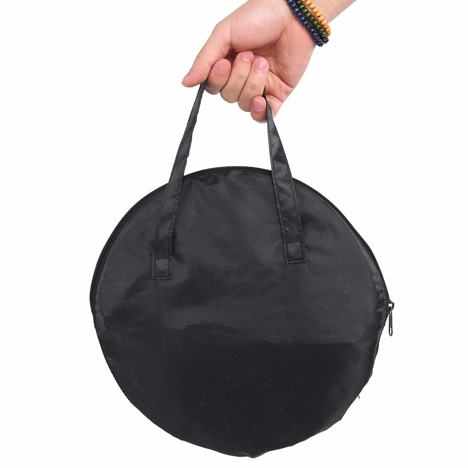 RiToEasysports Malla de Nailon Negro Plegable Golf Chipping Net con Balls Collector