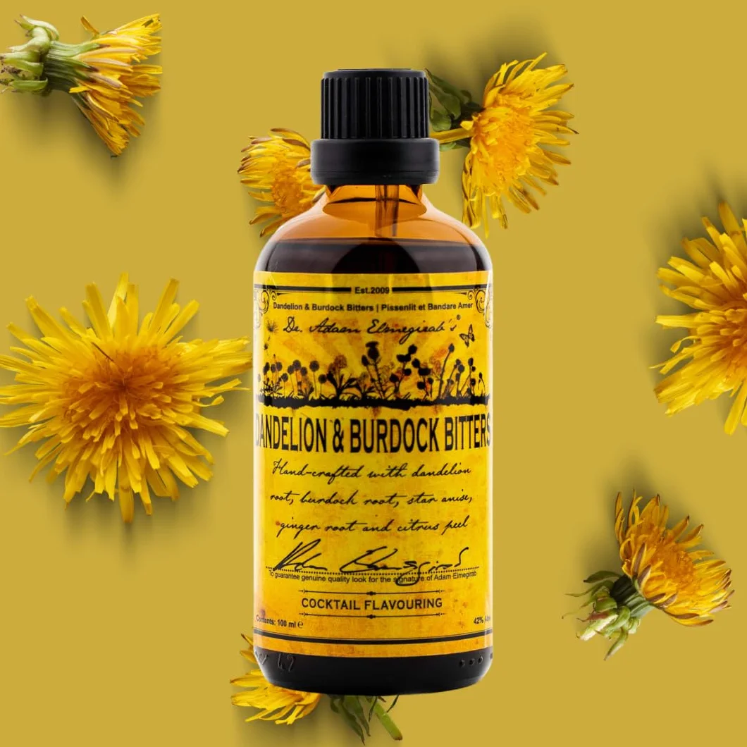 Dr Adam Elmegirab's Dandelion & Burdock Handcrafted Bitters 100ml