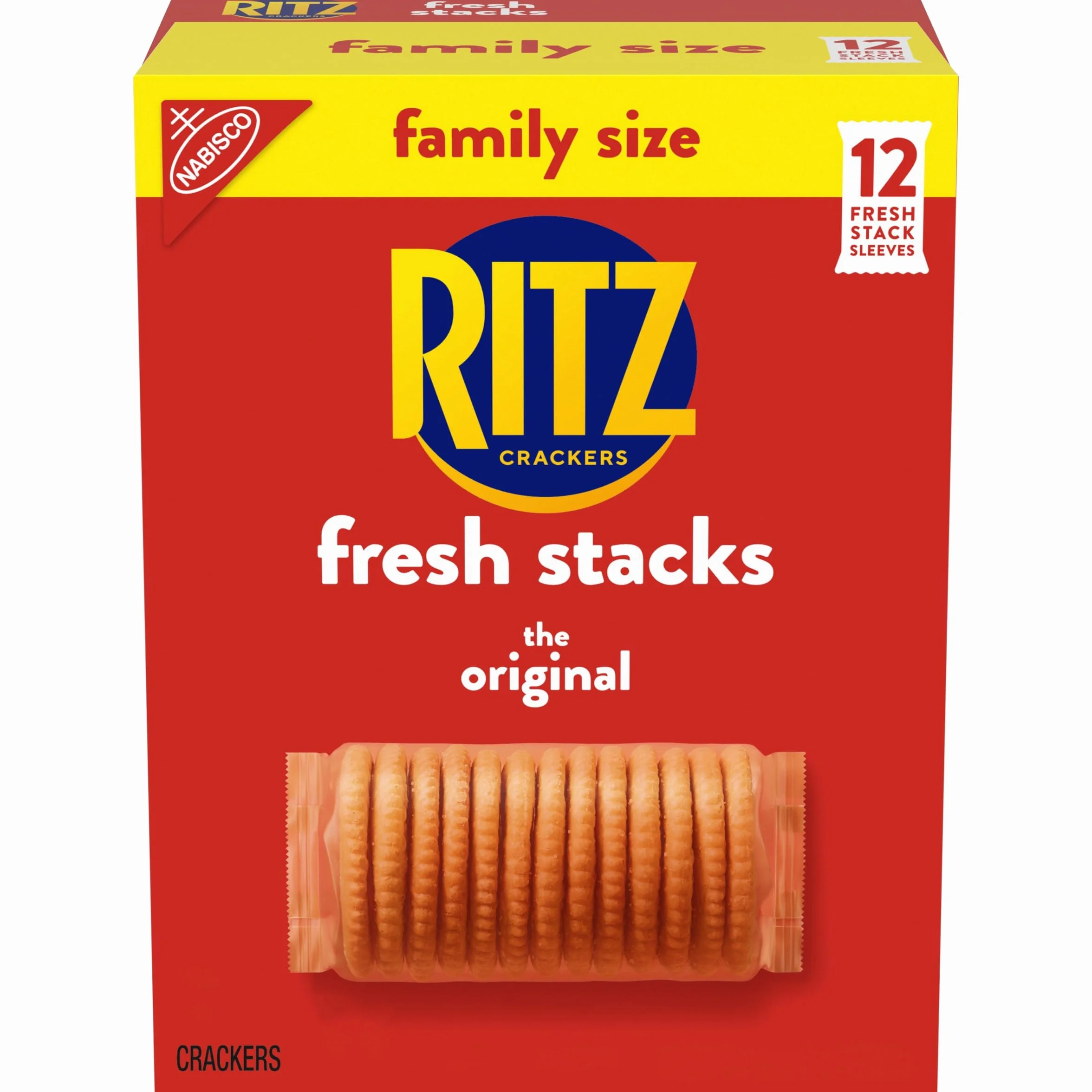 Fresh Stacks Original Crackers, Family Size, 17.8 oz