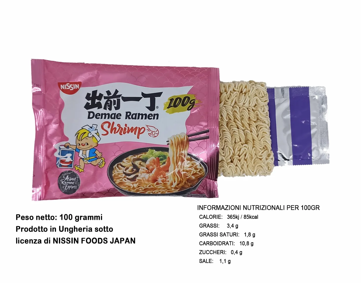 MiFan Ramen Box 15 Paquetes Fideos Instantáneos 5 Sabores