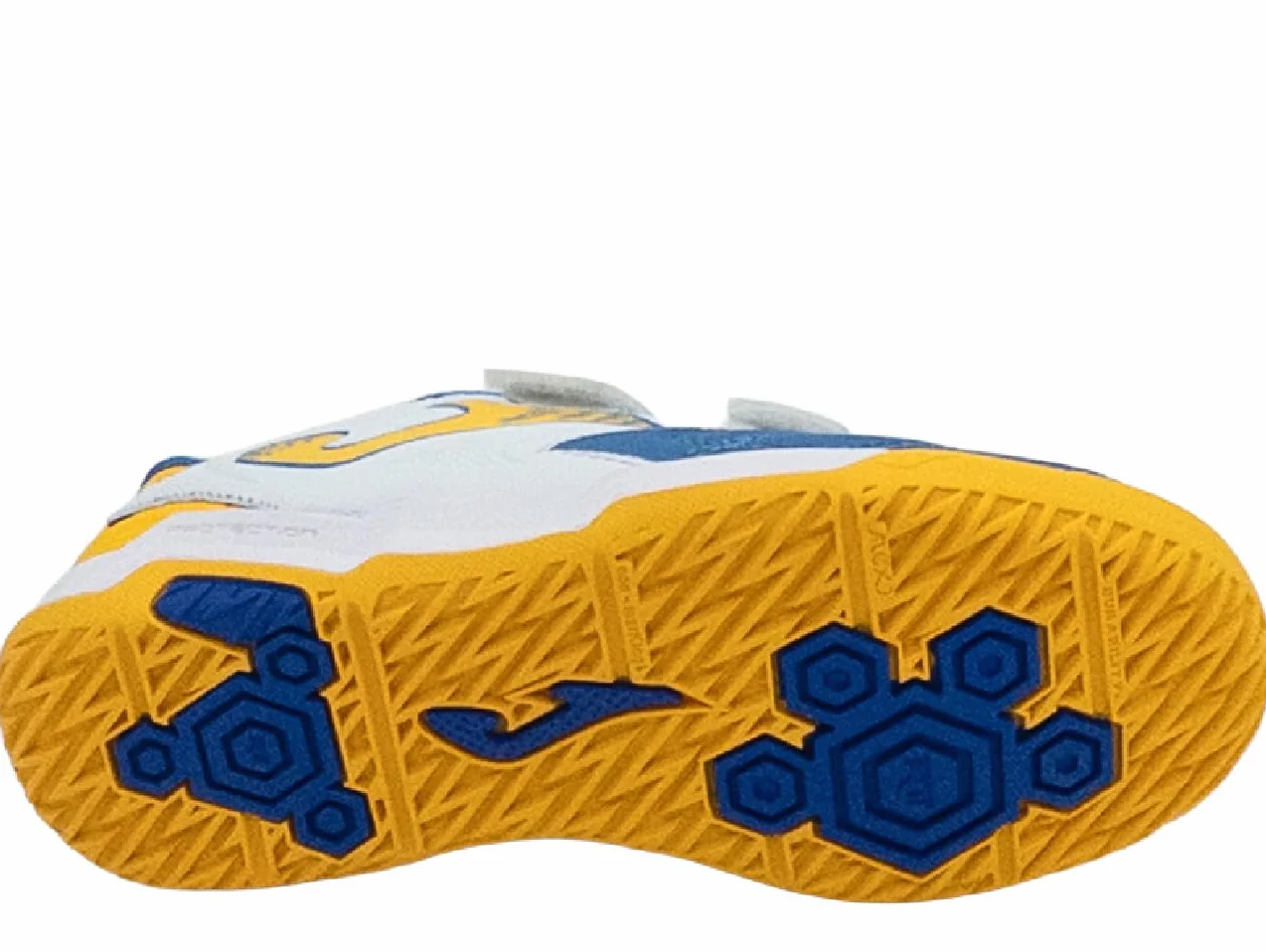Joma CAJS2604INV Zapatilla Fútbol Sala Cancha JR Doble Autocierre Niños Royal/Blanco