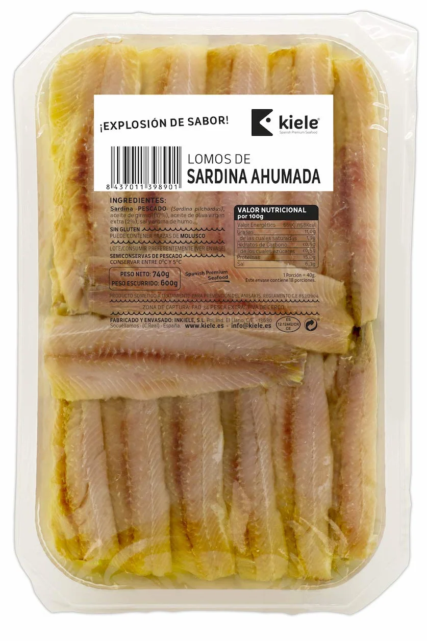Sardinas Ahumadas 800 g