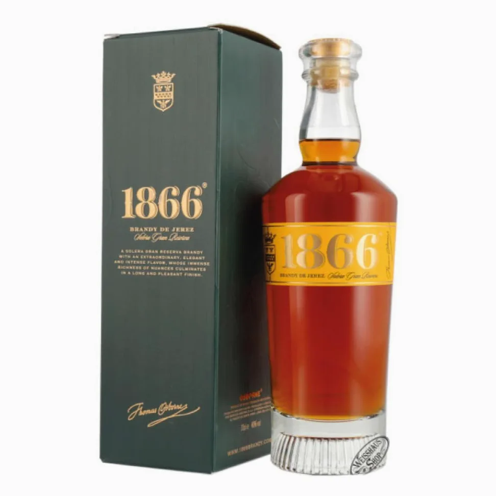 LARIOS 1866 Brandy Gran Reserva, 40% Alcohol, 70 cl