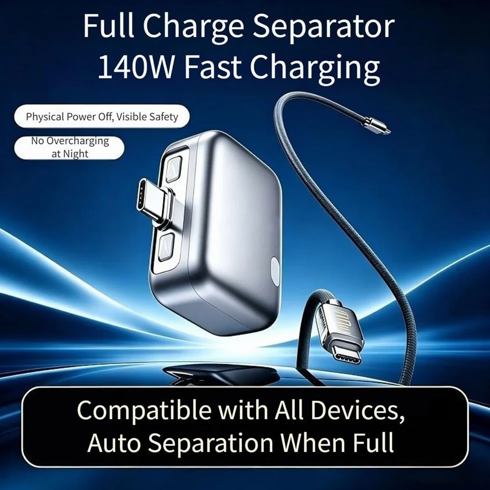 Adaptador de carga USB inteligente con desconexión automática (3 piezas)
