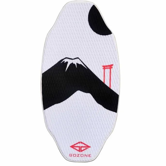 GoZone Hiro Skimboard Negro Blanco HPL EVA