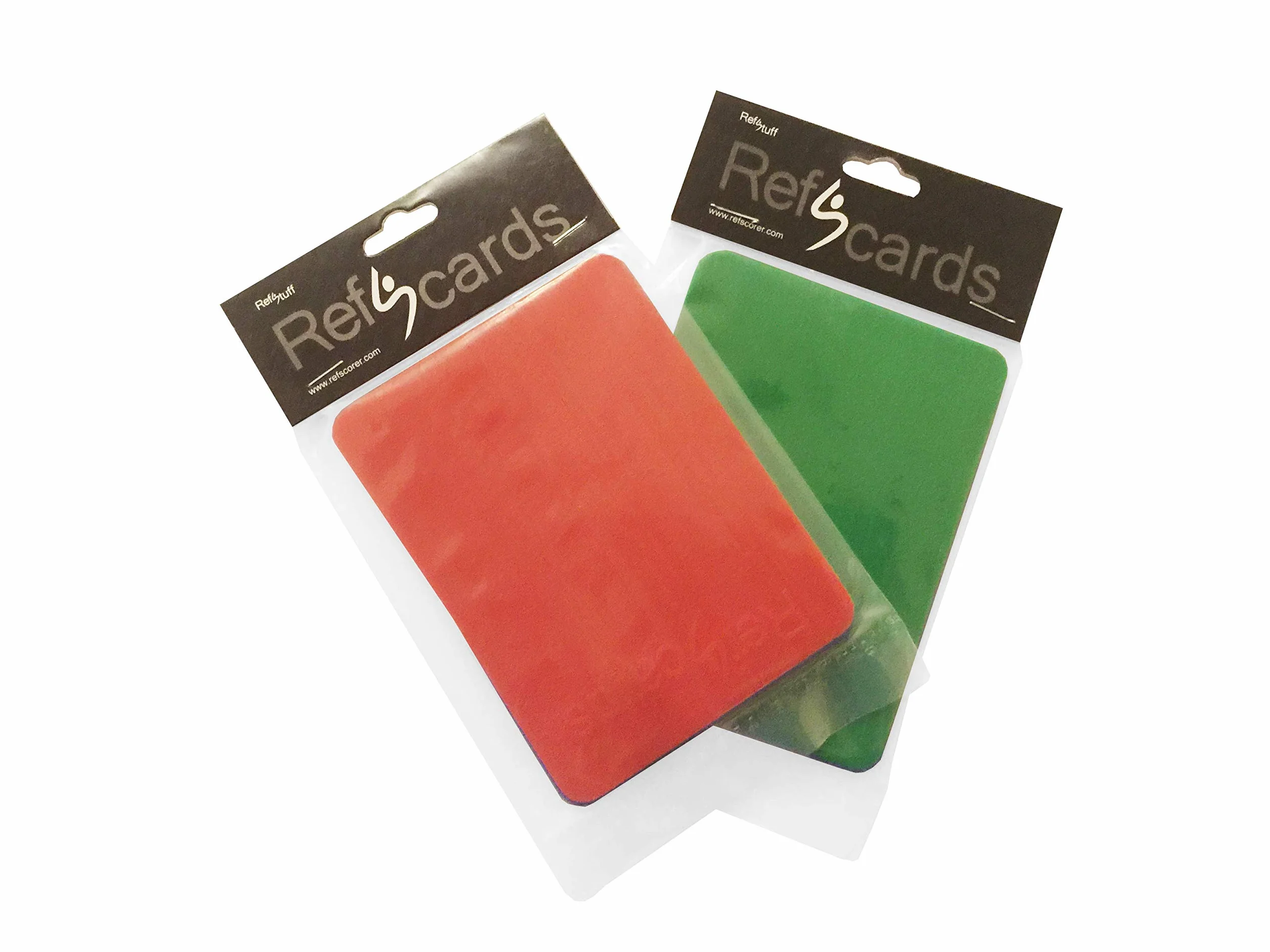 Tarjetas de árbitro con Mensaje en inglés Caution & Dismissal, Rojo y Amarillo