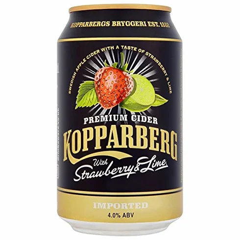 Kopparberg sidra fresa cal 10 x 330 ml Pack