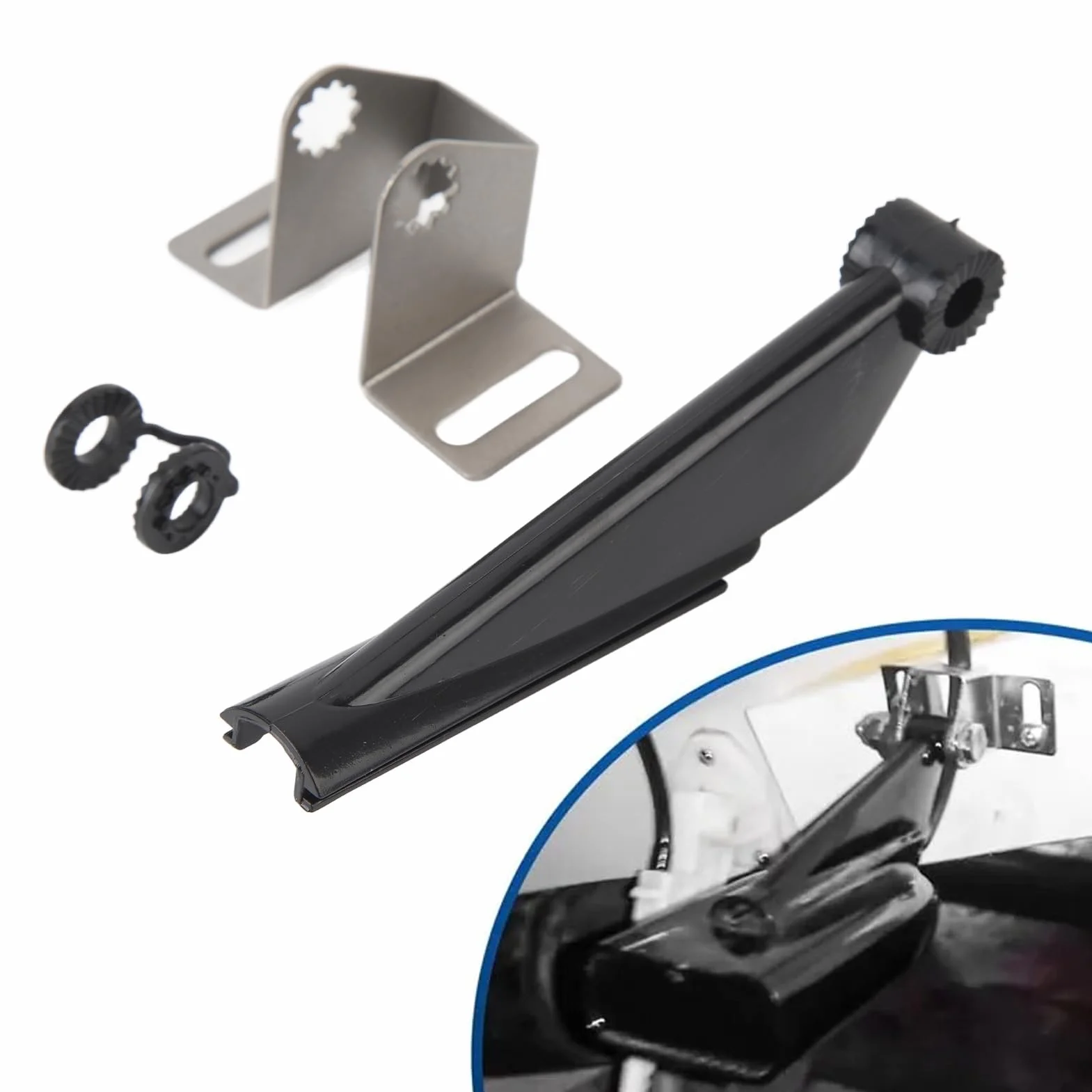 Soporte de Transductor de Metal, Kit de Montaje Fuerte a Prueba de Golpes para Lowrance