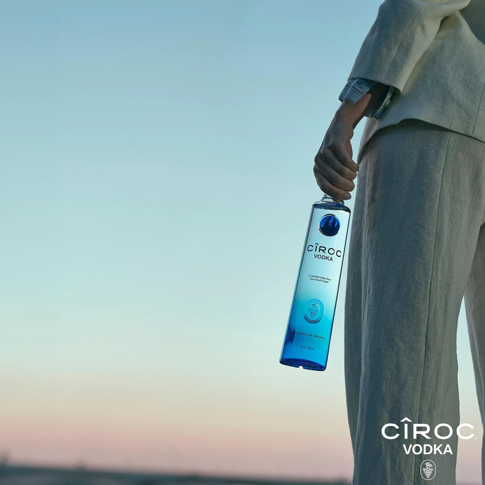 Cîroc Premium Vodka 40% vol 70cl Citrus Flavor