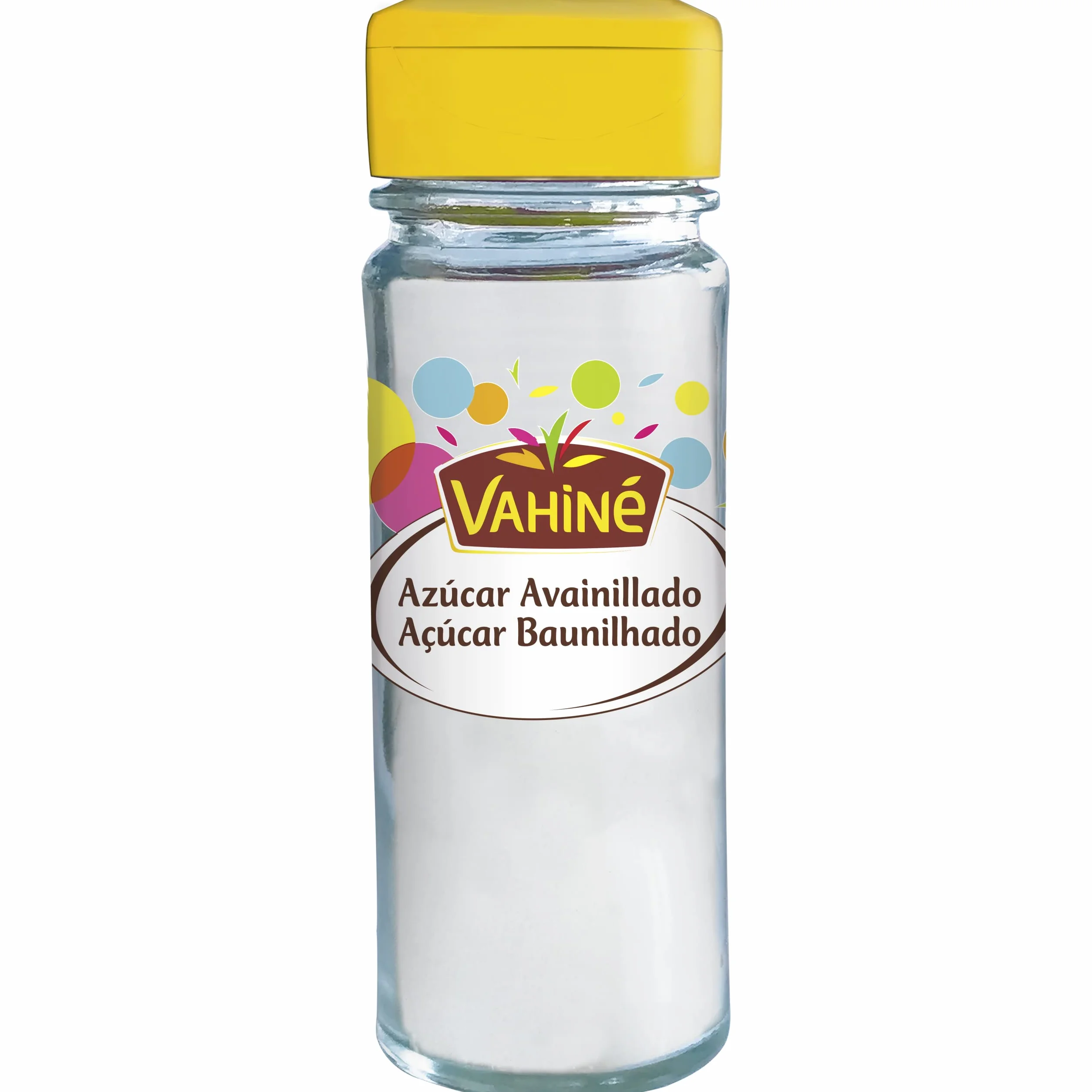 VAHINE - Pastelería - Azúcar Avainillado - Vainilla - Para Masas de Bizcocho, Cremas y Flanes - 90g