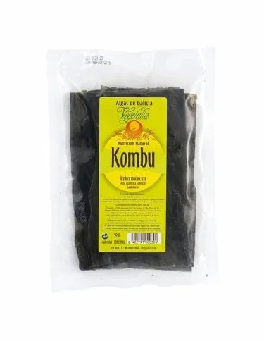 Algas Desecadas Kombu Eco 50g Vegetalia