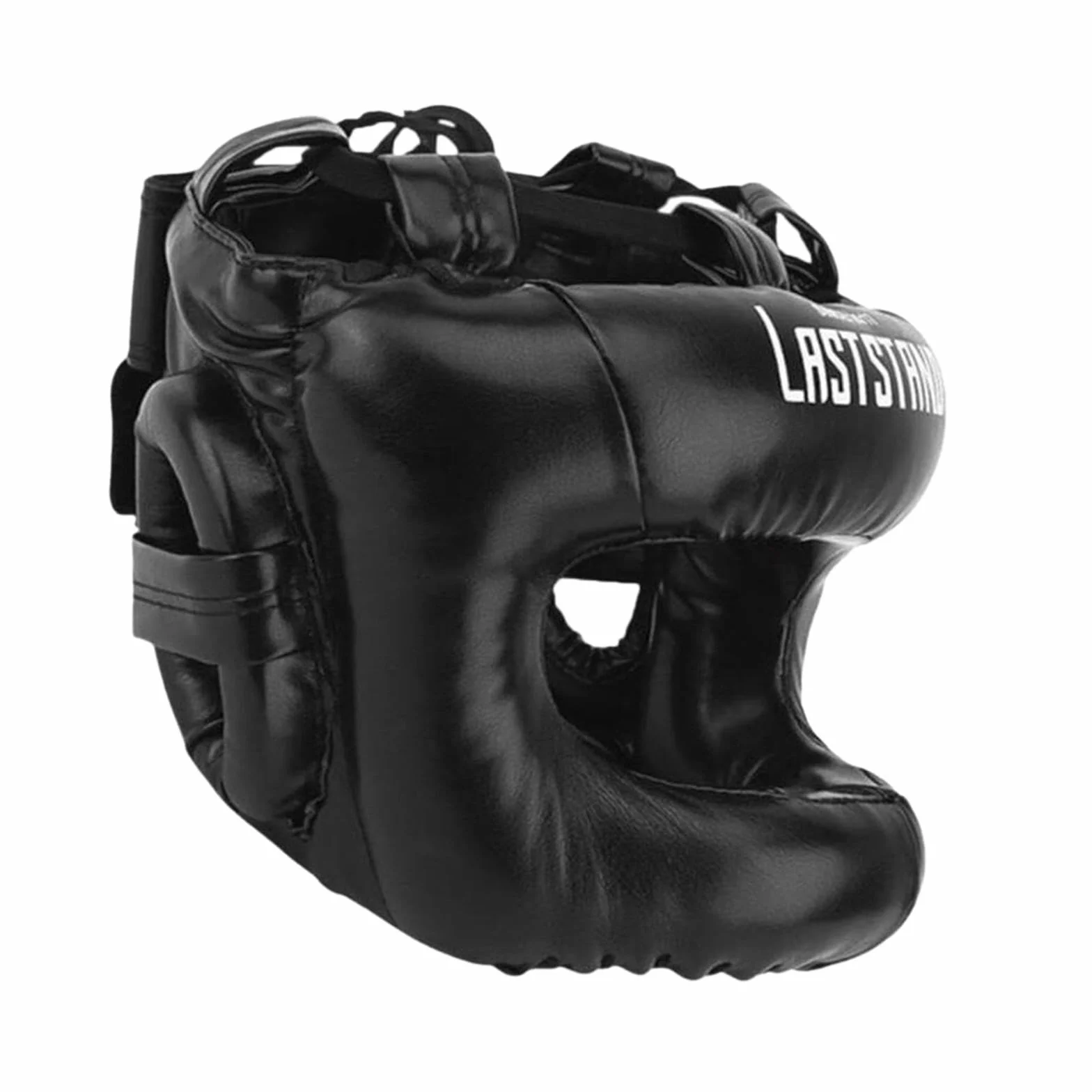 Casco de Kickboxing Protector Cefálico con Visión Clara Acolchado Suave