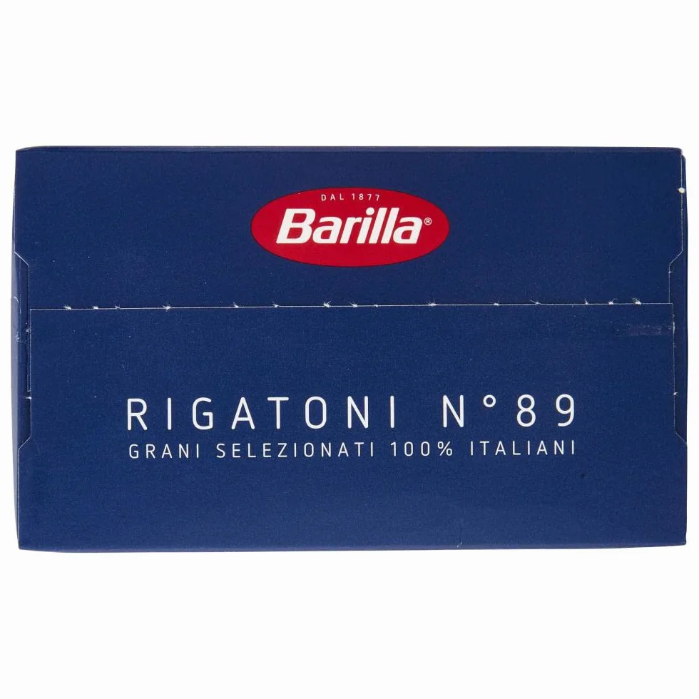 Barilla 20x Rigatoni Pasta No. 89. Italian Pasta 500g