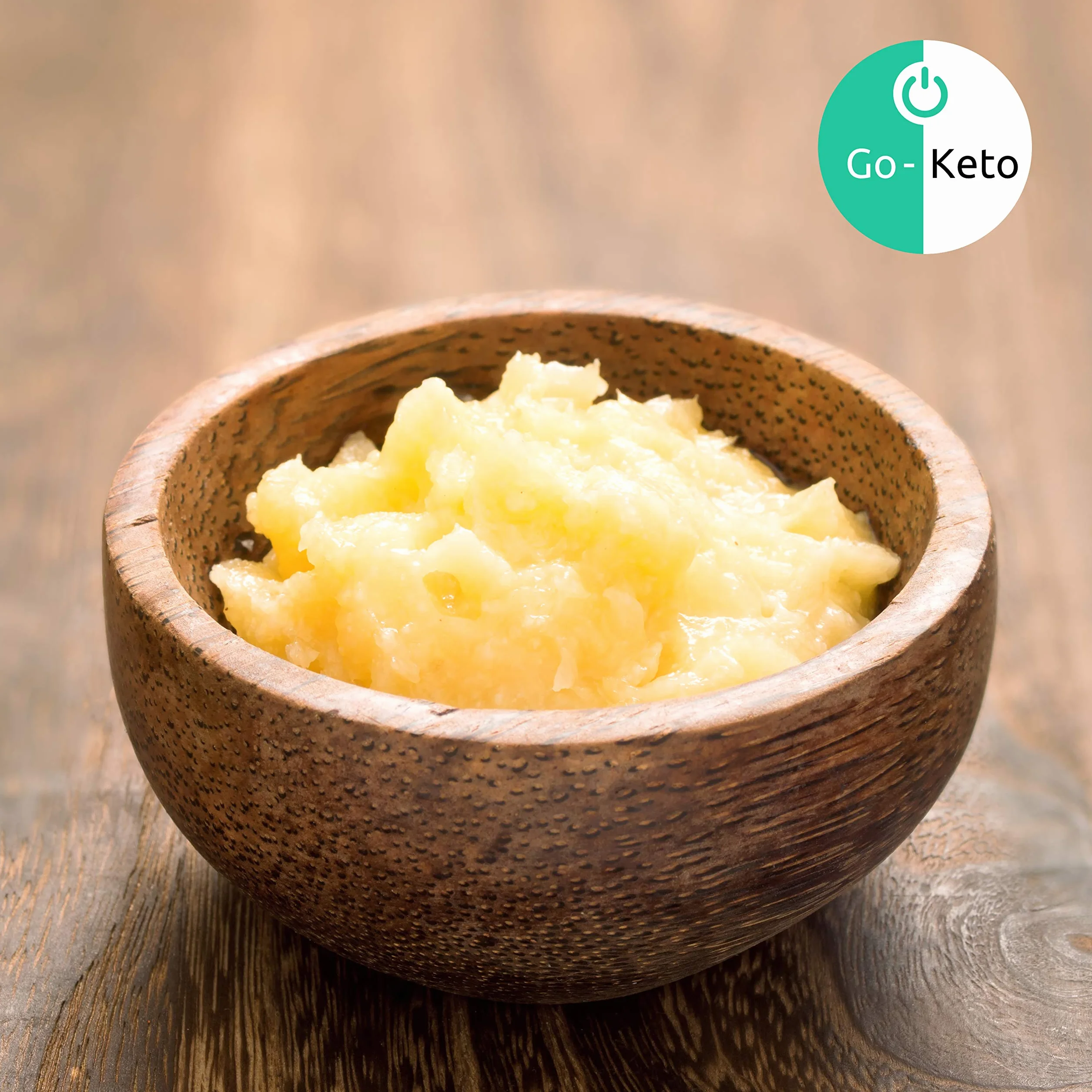 Go-Keto BIO Ghee 1250g Mantequilla clarificada certificada Ayurveda cetogénica Sin lactosa sin gluten Low Carb