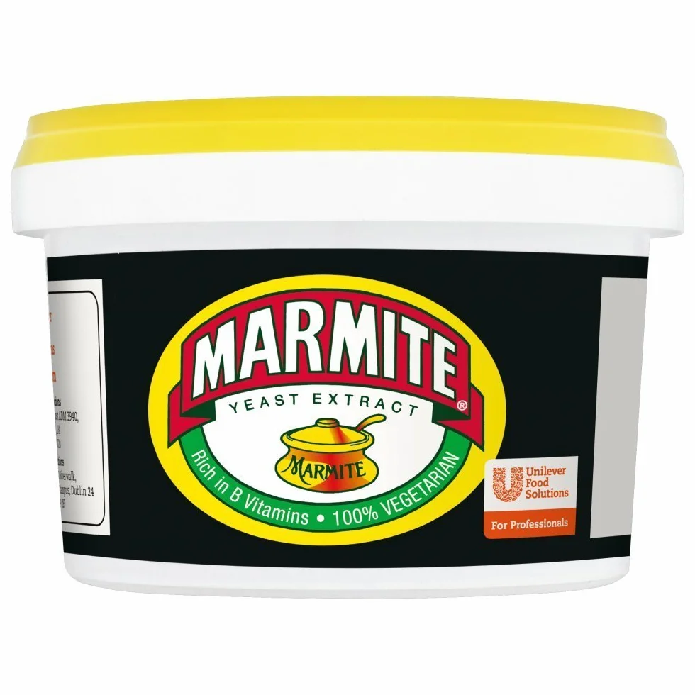 Marmite Extracto de levadura vegana para untar, 6 botes 600 g