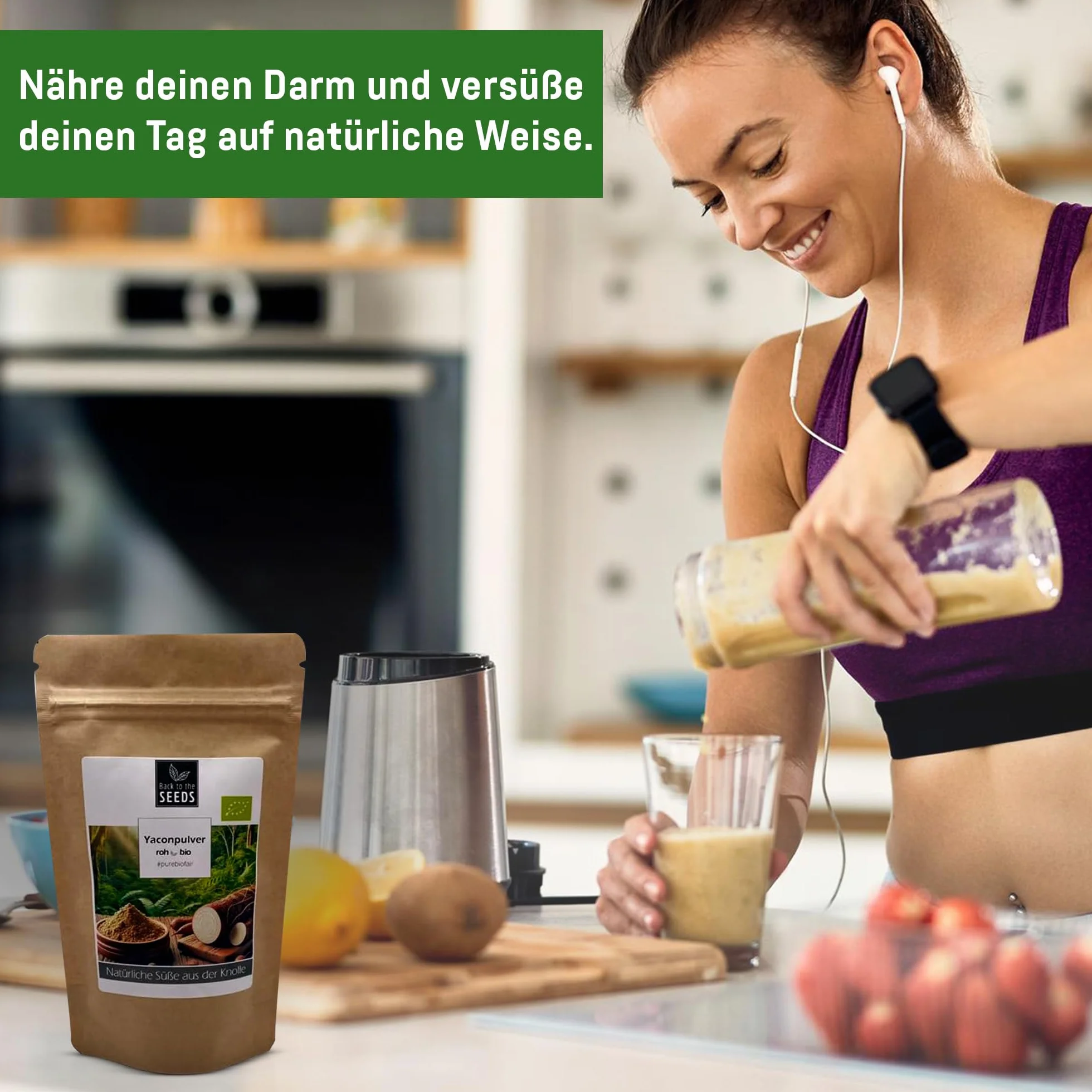 Bio Yacon en polvo (400 g)