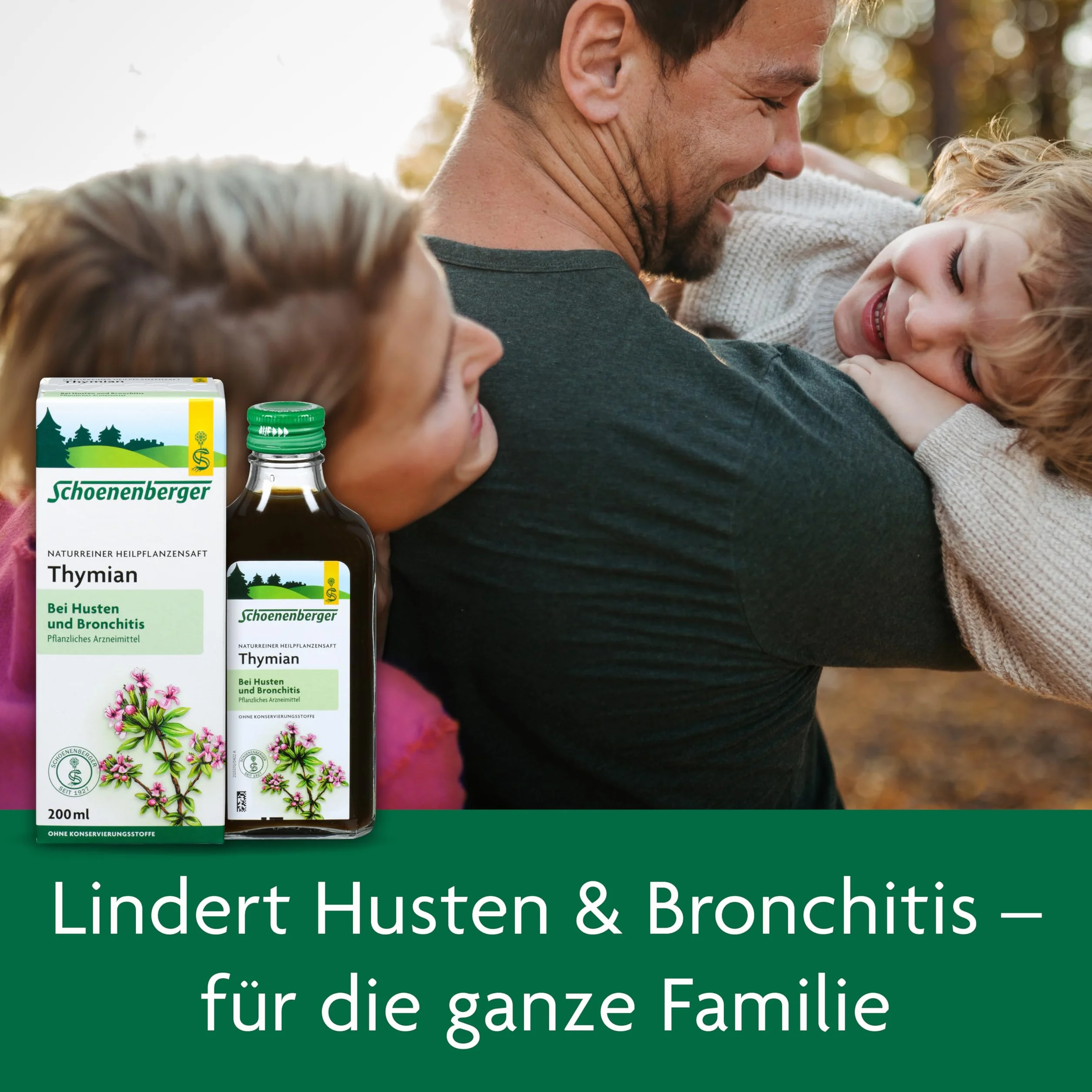 Schoenenberger naturreiner Heilpflanzensaft Thymian, 600 ml Lösung