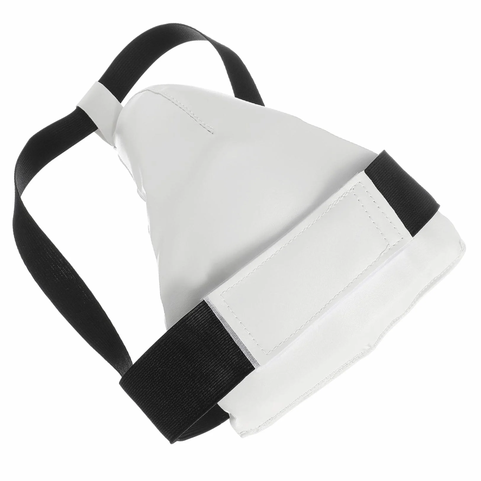 Alipis Coquilla Protector de Entrepierna Niño Transpirable Flexible PU Abs Entrenamiento Deportes Combate Boxeo