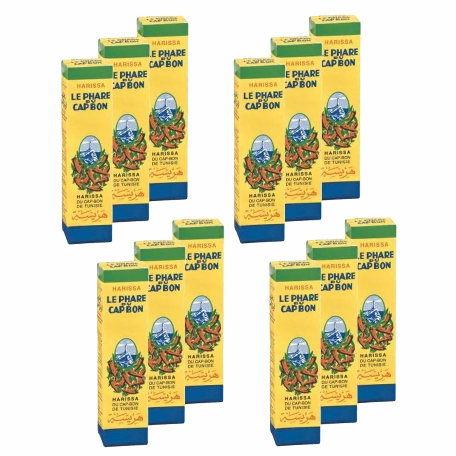 Harissa 12 unidades – Tubo de 140 g