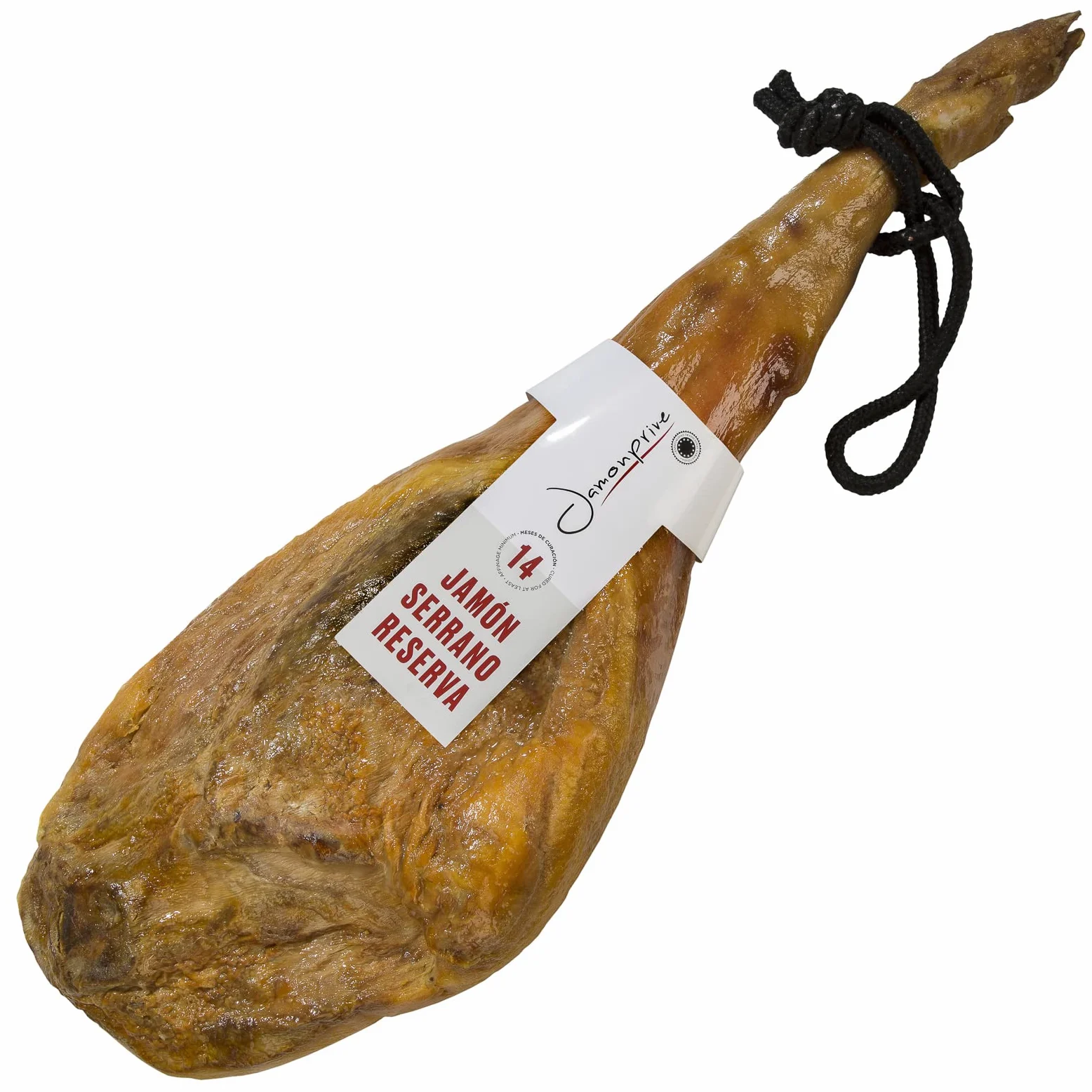 Jamonprive Jamón Serrano Reserva 6.2 - 6.8 Kg + Jamonero + Cuchillo Jamonprive