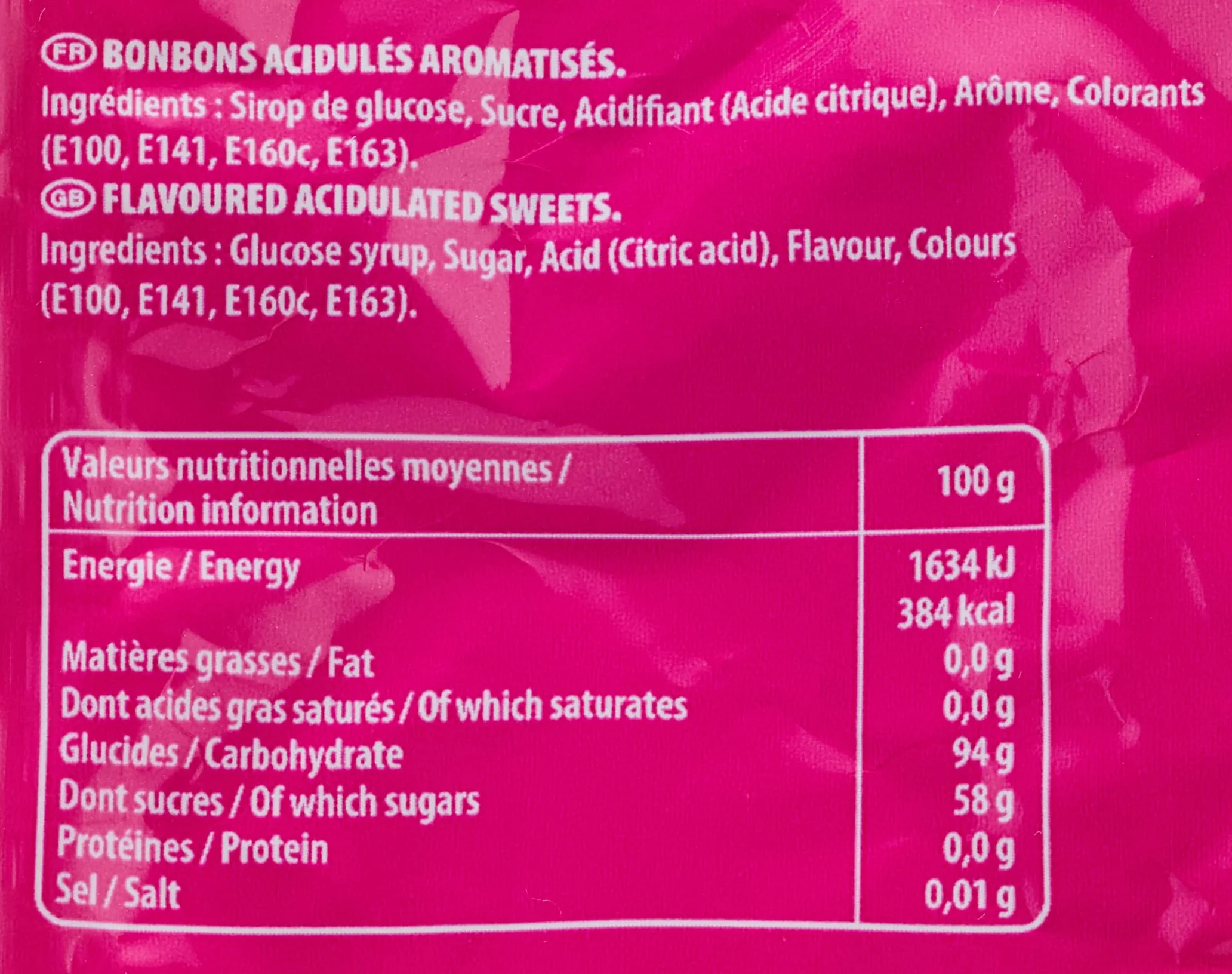 Bonbons Original Maxi format