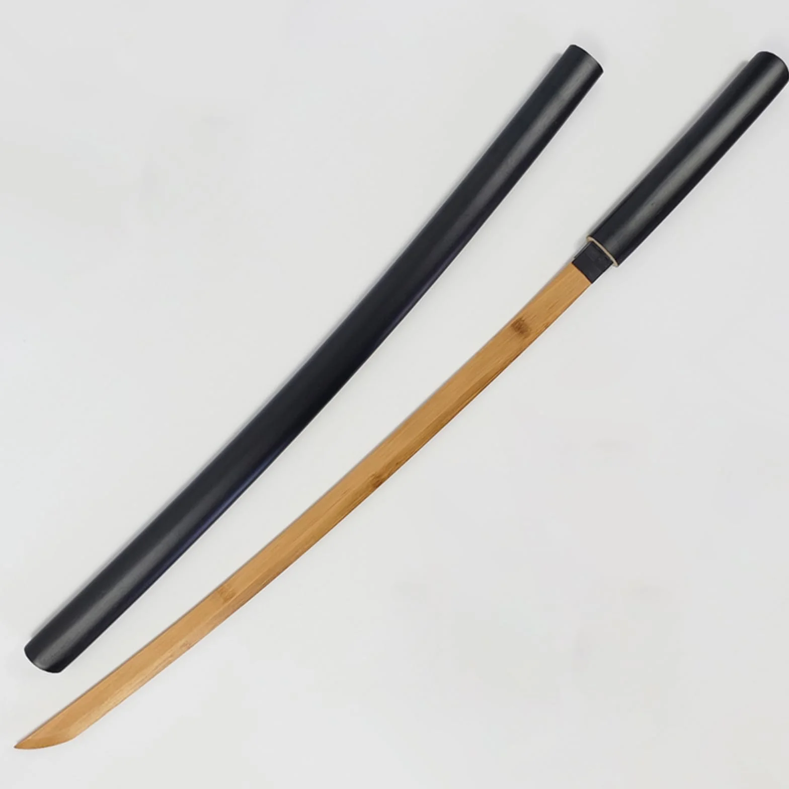 Katana de Madera Natural 101 cm Bokken Entrenamiento Kendo Espada Madera Hecha a Mano