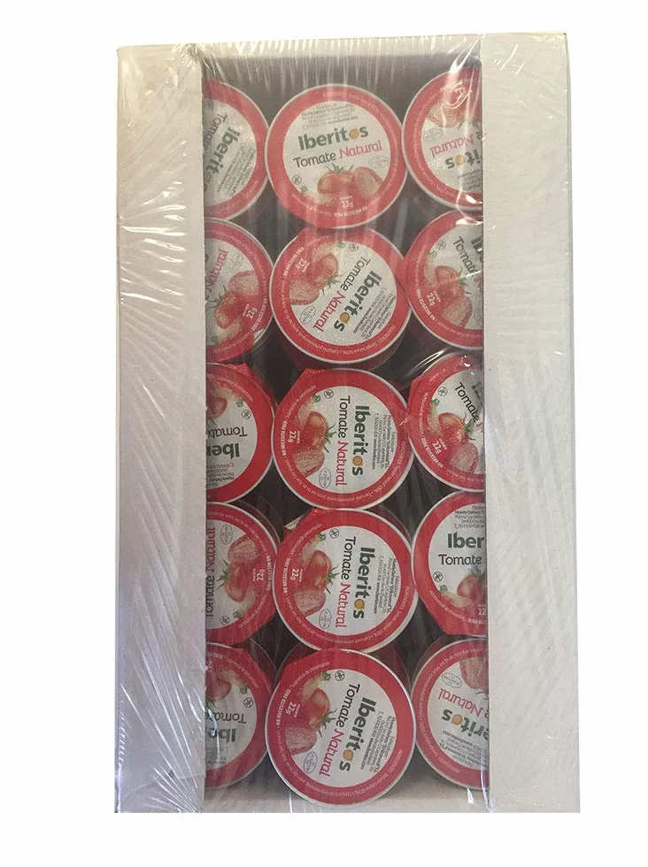 Iberitos Tomate Natural en monodosis de 22 gramos x 45 unidades sin conservantes ni colorantes