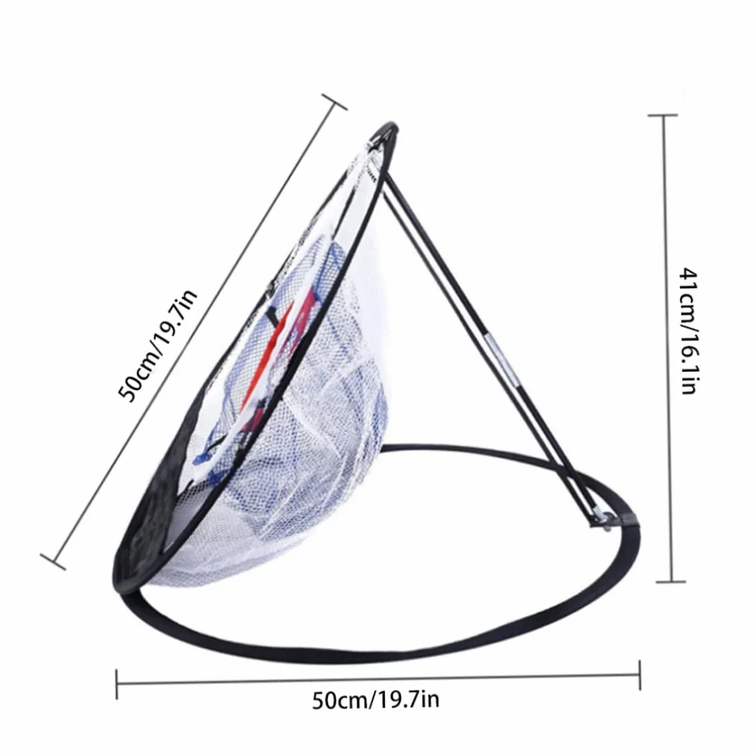 Red de Práctica de Golf Portátil para Interior y Exterior con Objetivo