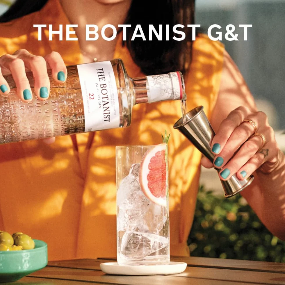 THE BOTANIST - Ginebra, Islay Dry Gin 22, 46% Volumen de Alcohol, 70 cl