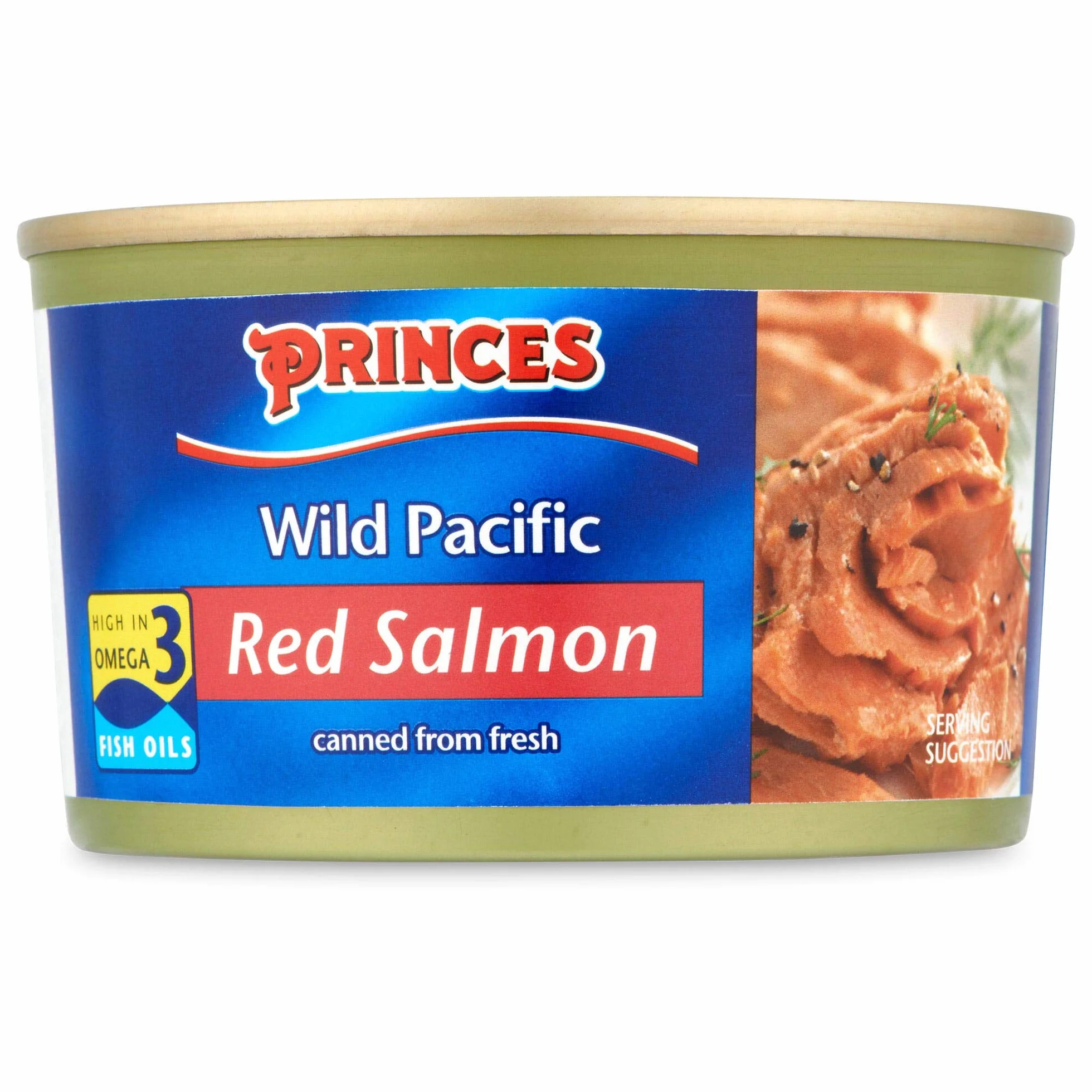 Princes Salmón Rojo Pacífico Salvaje 6x213g