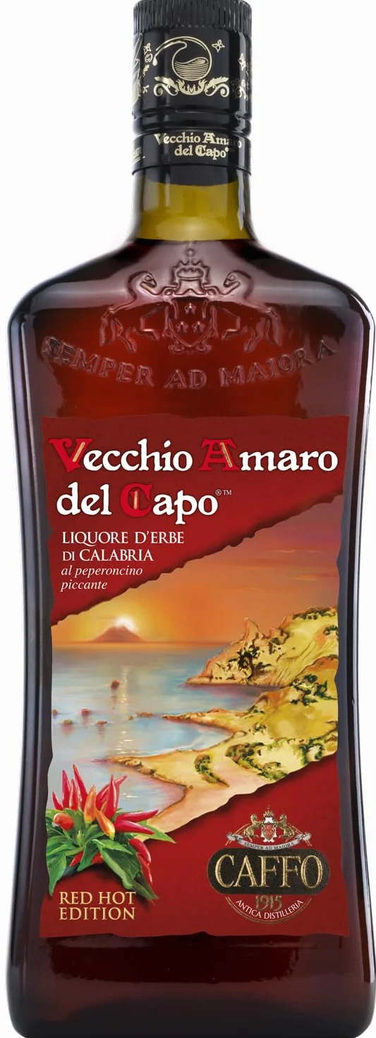 Vecchio Amaro del Capo Caffo Liquore Red Hot Edition 35% Vol. 0,7l