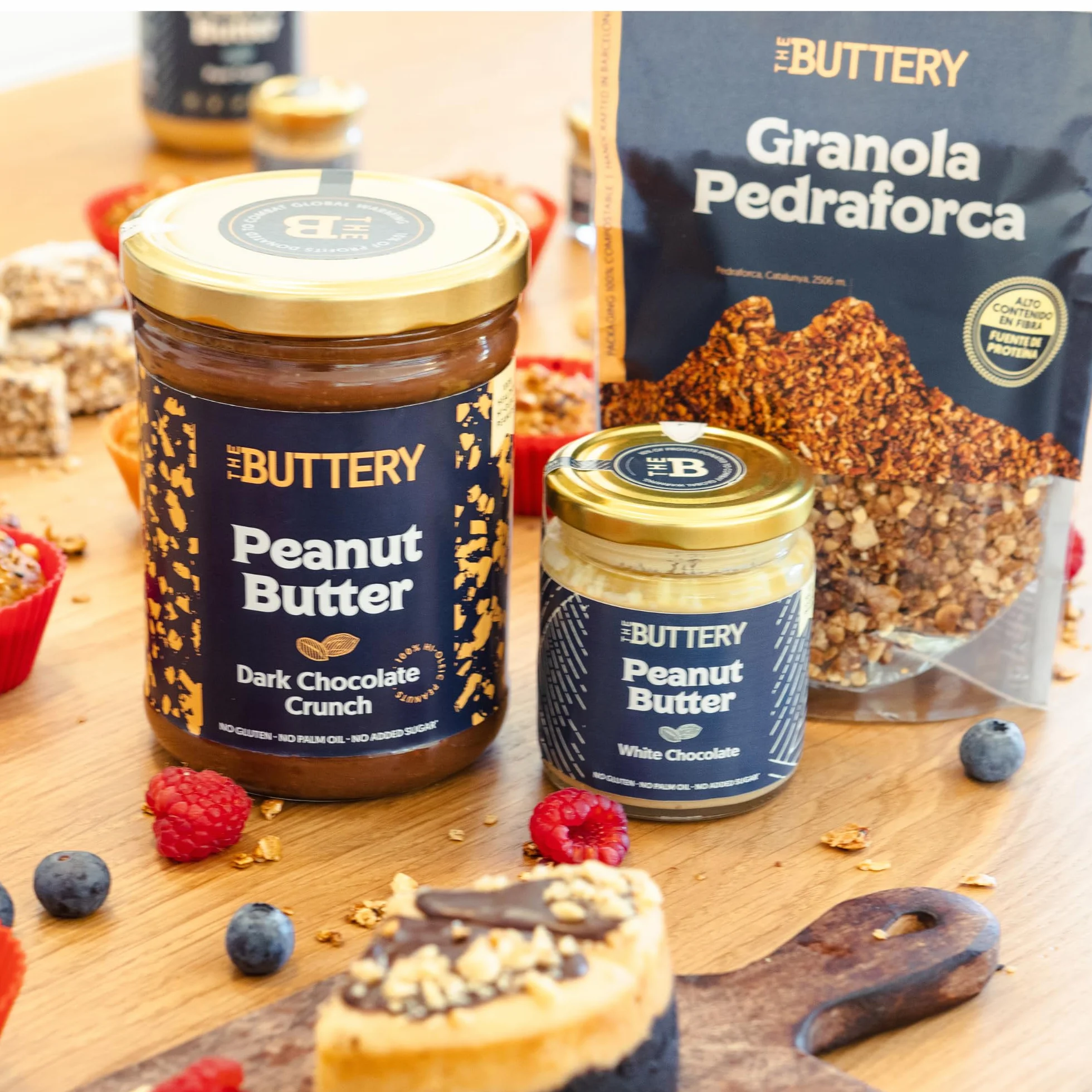 Granola Pedraforca Crema de Cacahuete Chocolate & Dátil 280g