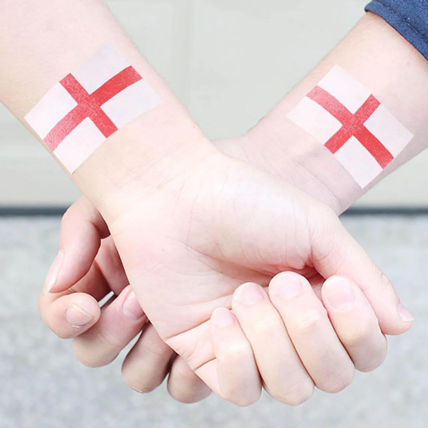 Banderas de Inglaterra, Banderines, Pegatinas de Tatuaje, Manivelas
