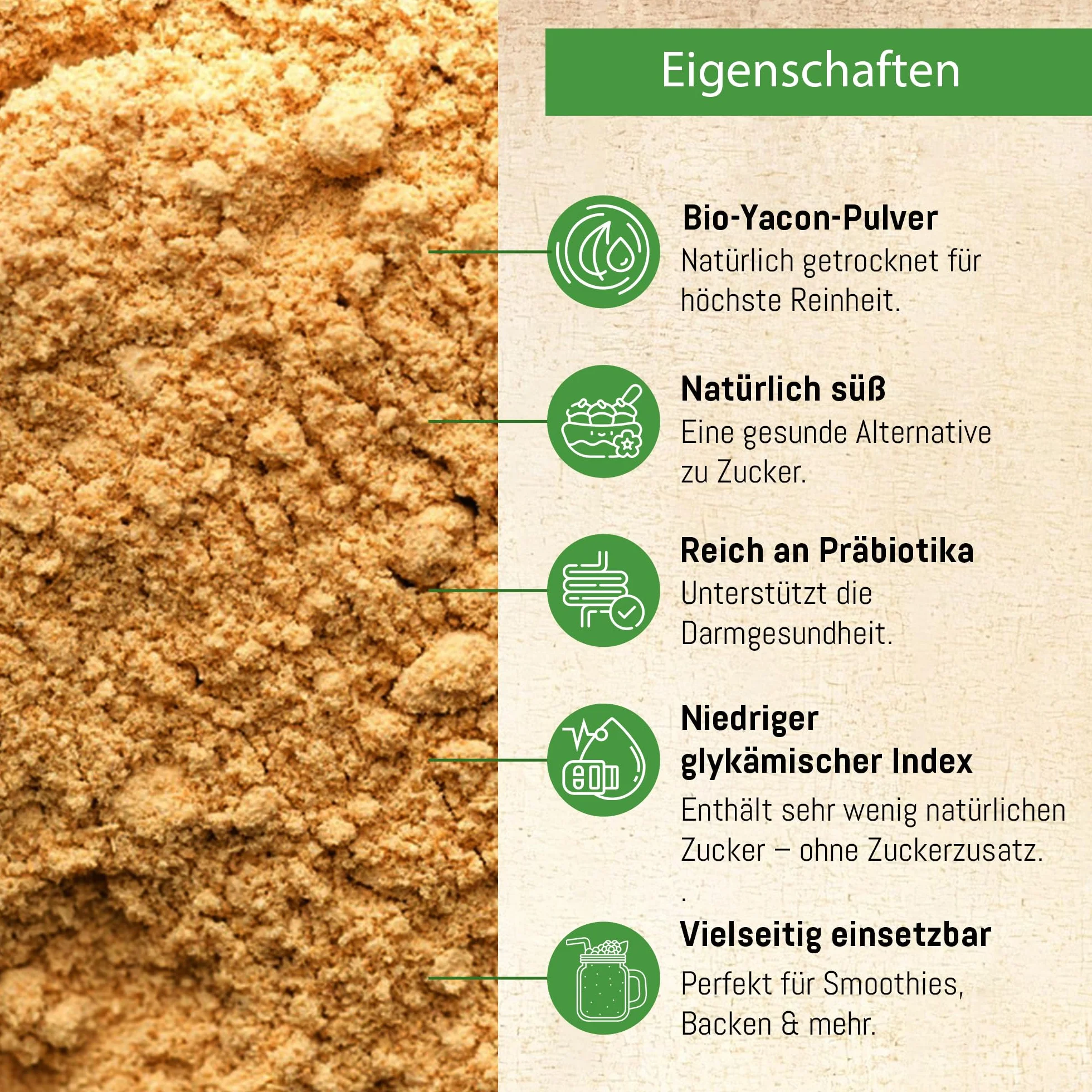 Bio Yacon en polvo (400 g)