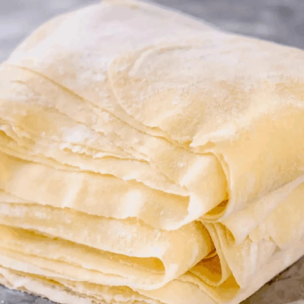 Öz Yufka Masa Fresca Diaria Pasteles Frescos Hojas de Masa Filo 1000g 6 Piezas