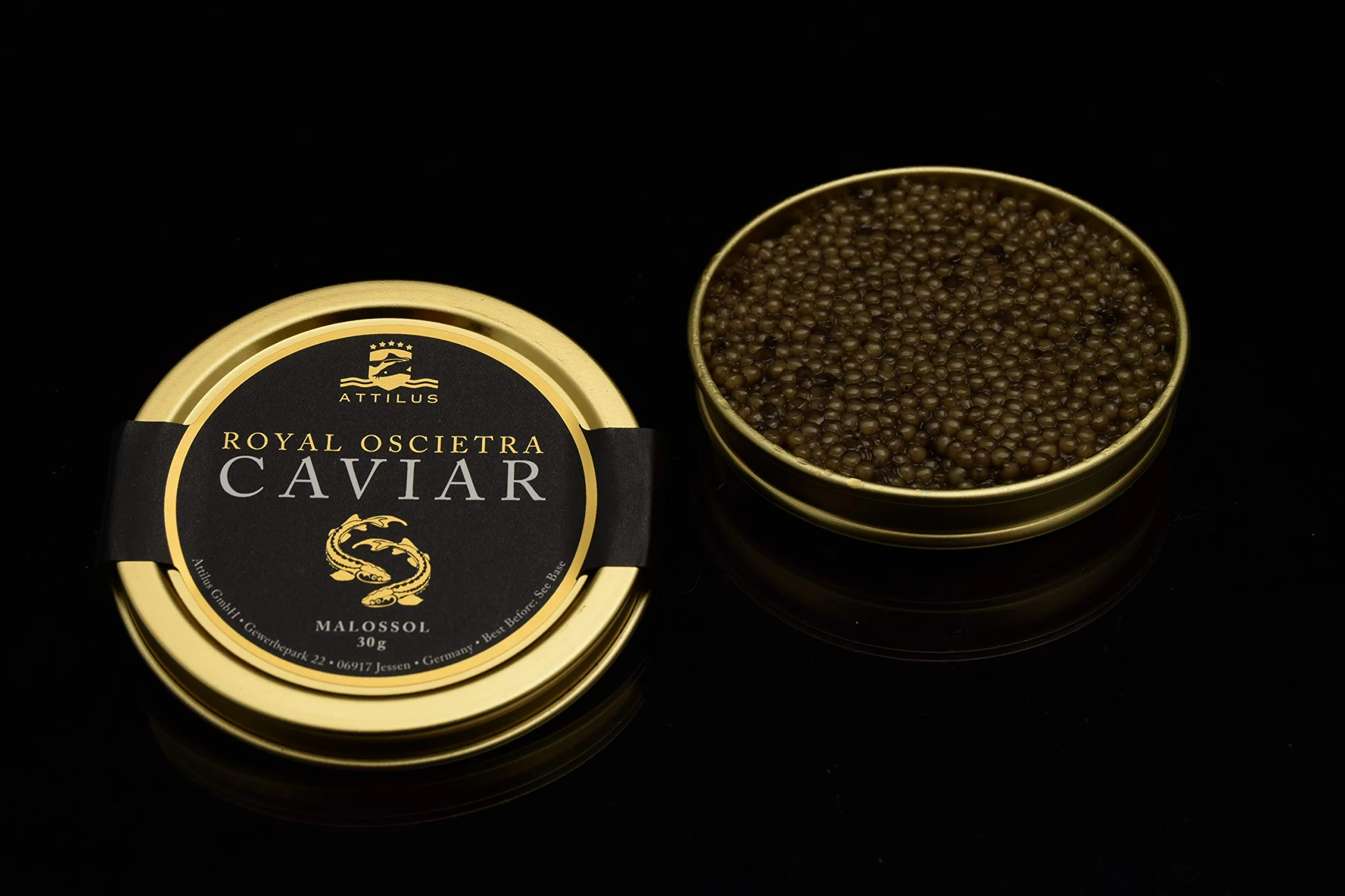Attilus Caviar Royal Oscietra Caviar (30g)