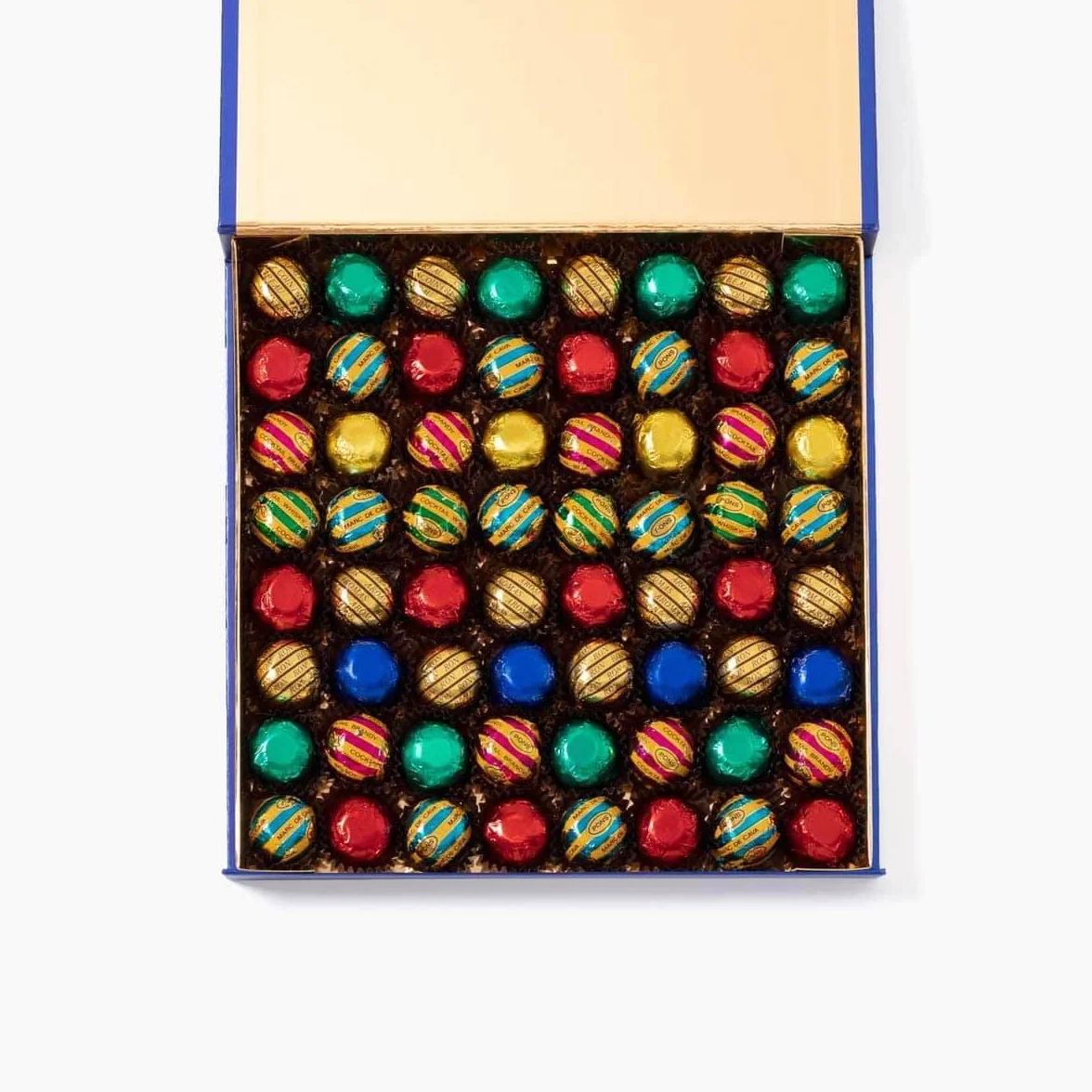 Bombones de Licor - Caja 700g - Bombonería Pons - 64 piezas - Cofre de Chocolate con Licor