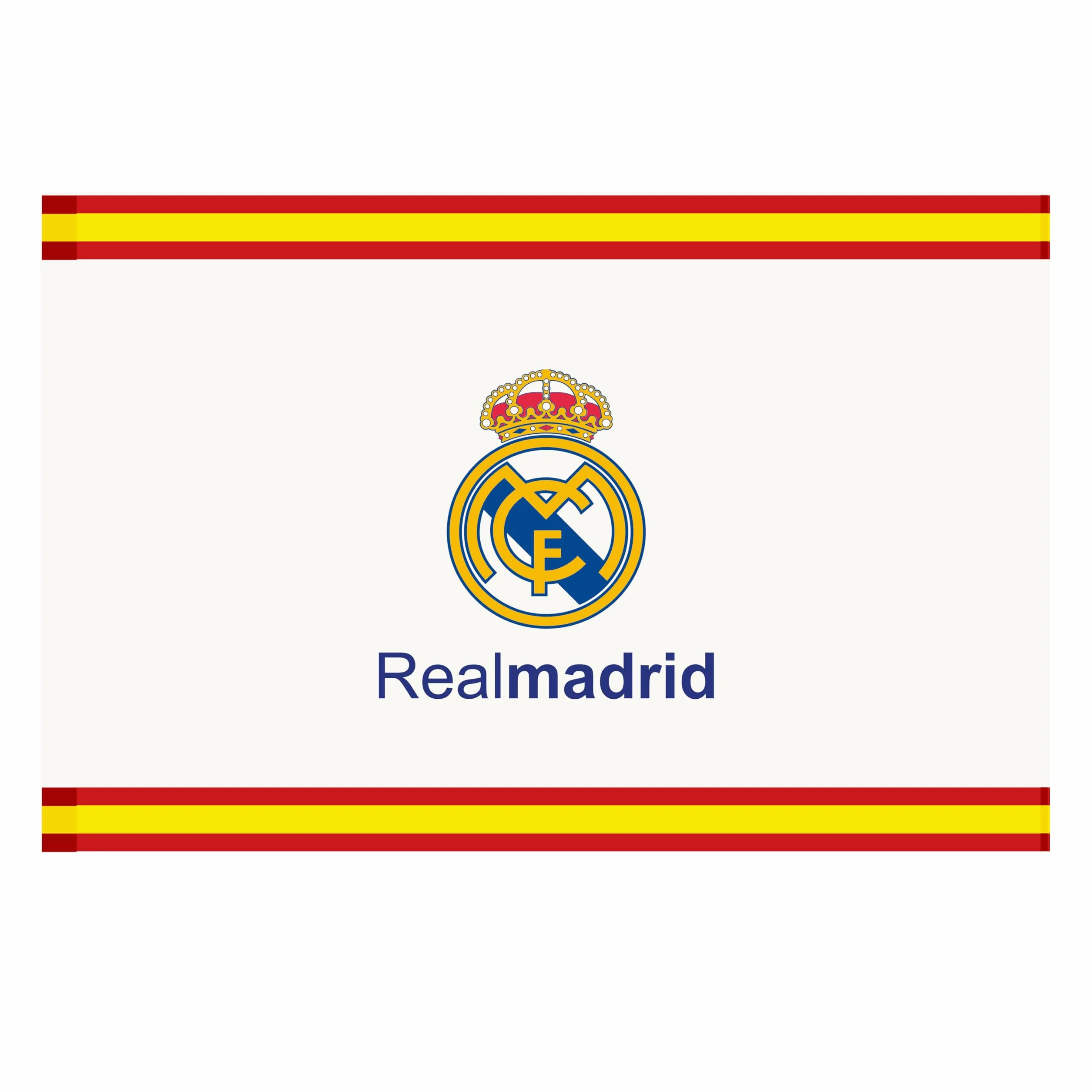 Bandera Oficial Real Madrid Equipo de Fútbol España Regalo Partidos