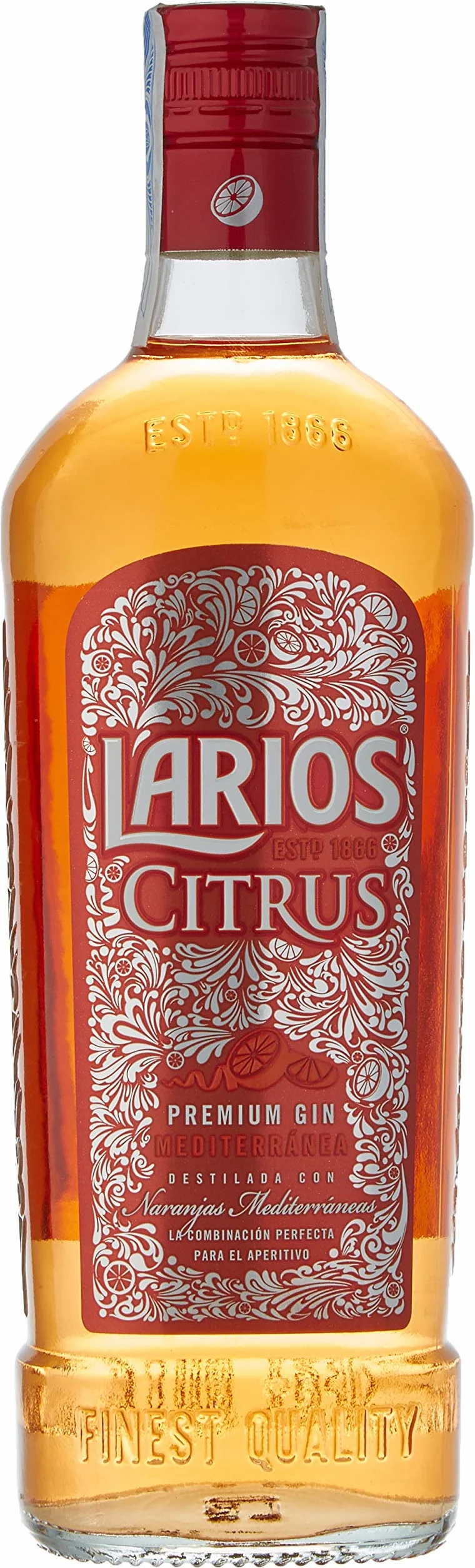 LARIOS ginebra citrus botella 70 cl