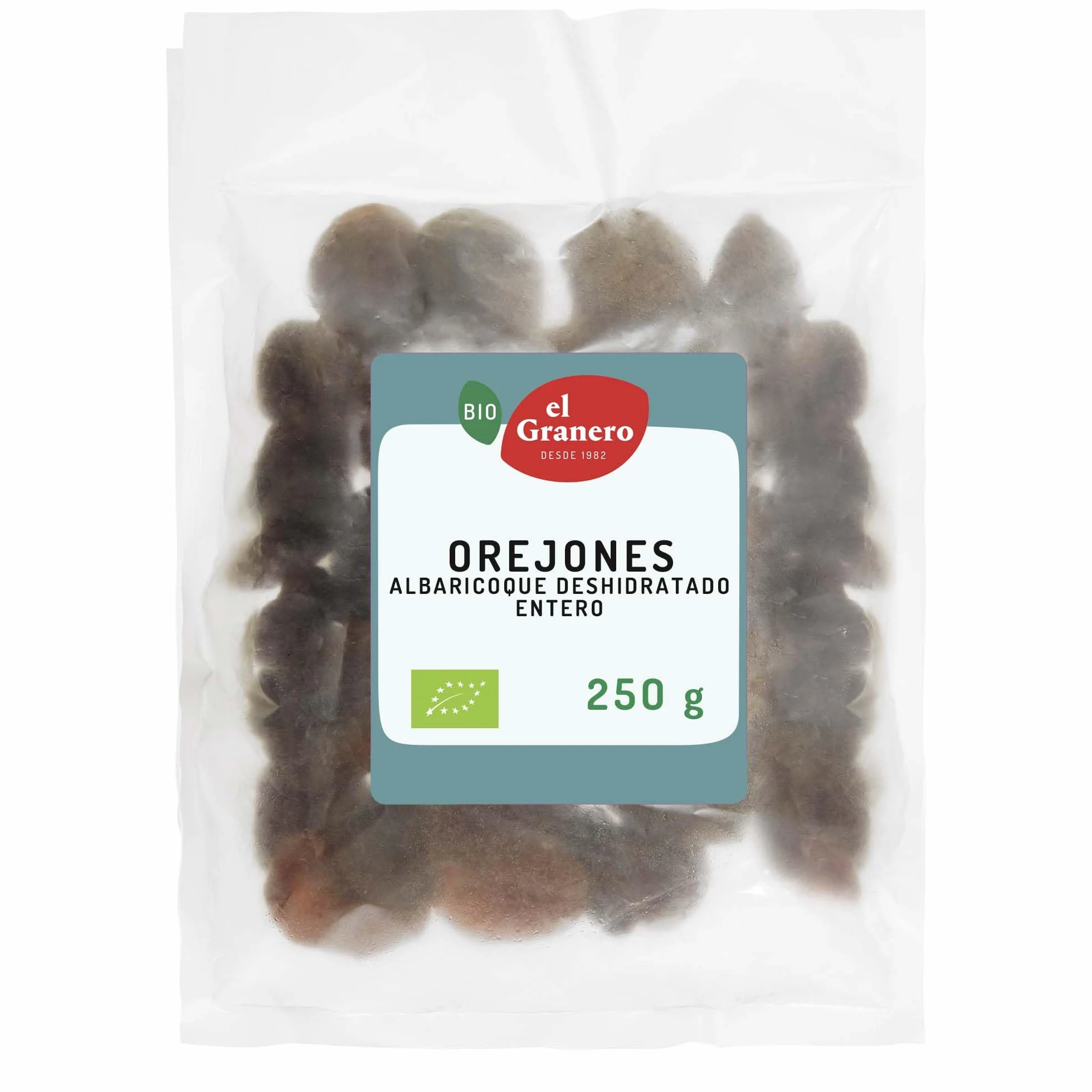 El Granero Integral - Orejones BIO - 250 g - Alto Contenido en Nutrientes - Fuente Rica de Calcio - Mejoran la Salud Ósea y Cardiovascular - Aptos para Veganos