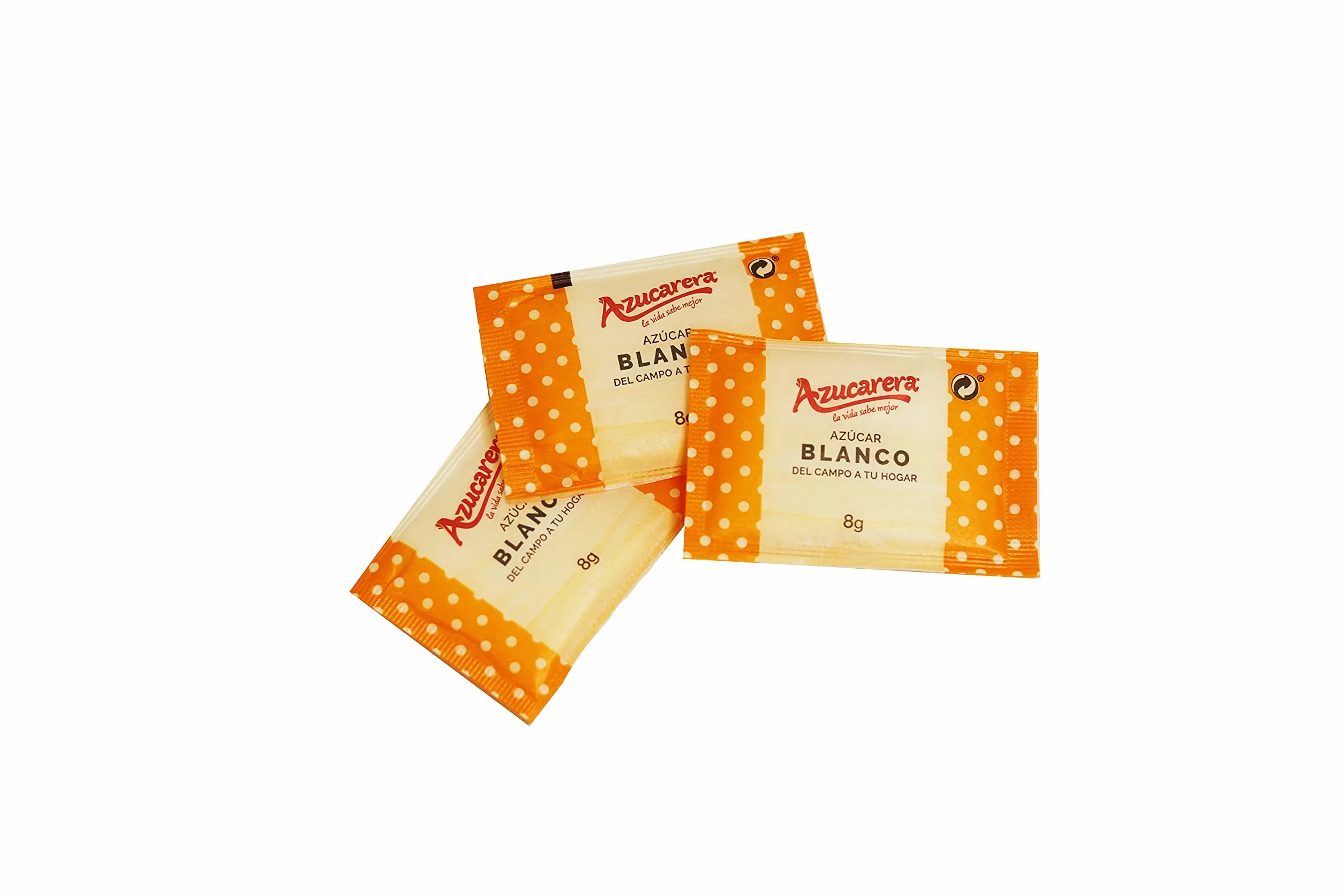 Azucarera Azúcar Blanco peso neto 400 g, 50 sobres
