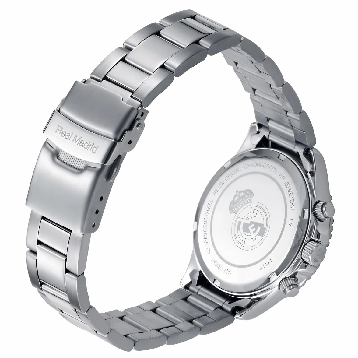 Viceroy Reloj Oficial Real Madrid Mujer Acero Inoxidable Cuarzo Esfera Azul Resistente Agua 10 ATM Cadete