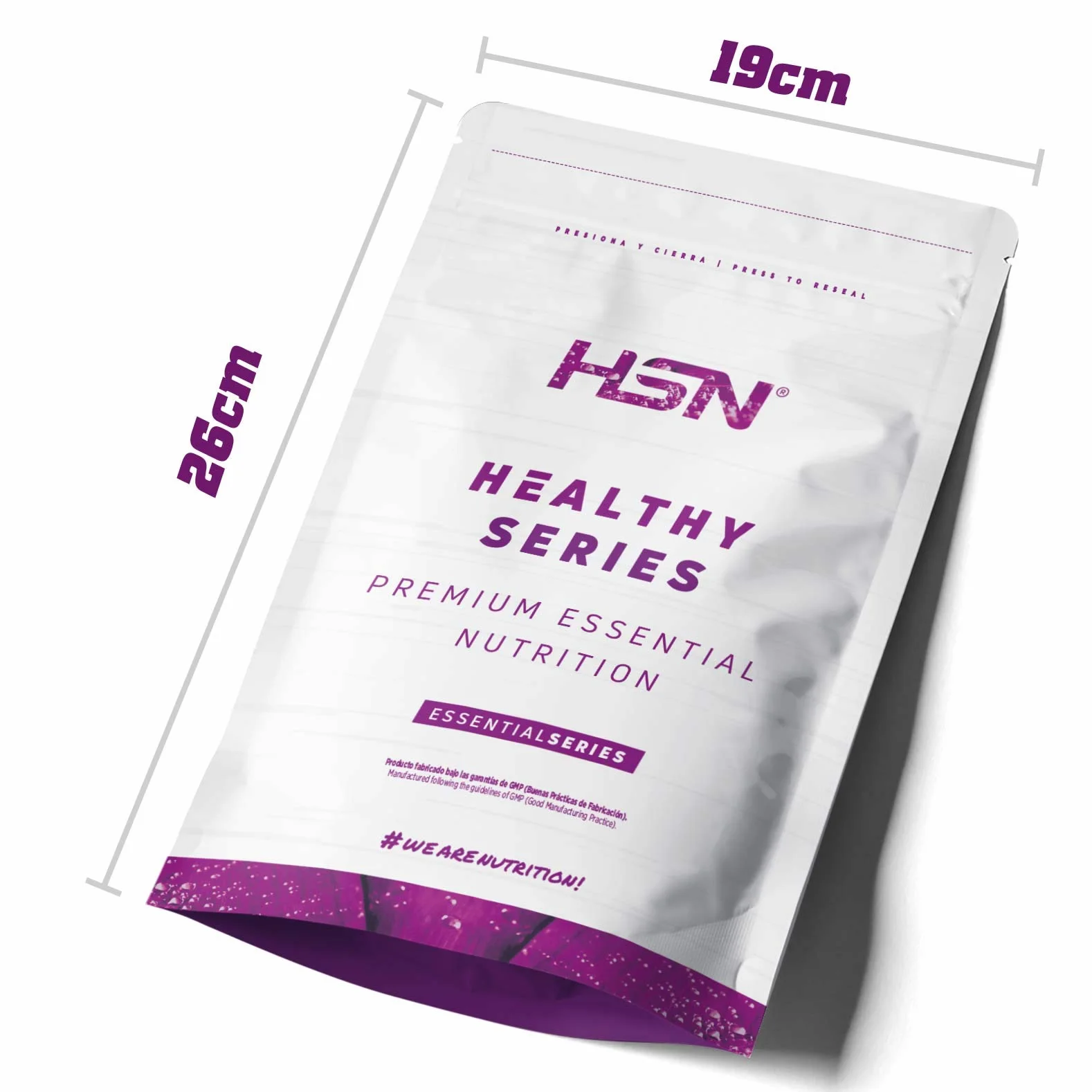 HSN Chlorella en Polvo | 500 g = 167 tomas por envase 100% Pura Alga Chlorella Pyrenoidosa Rica en Clorofila | Fuente de Vitamina B12 + Fibra + Minerales | No-GMO, Vegano, Sin Aditivos, Sin Gluten