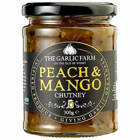 The Garlic Farm Peach & Mango Chutney 285 g