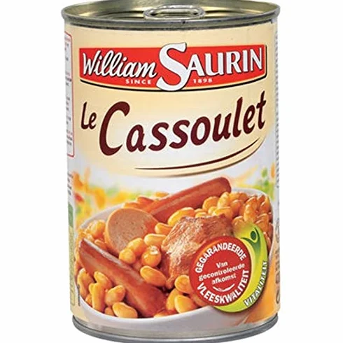 William Saurin Le Cassoulet 420 g (juego de 6)
