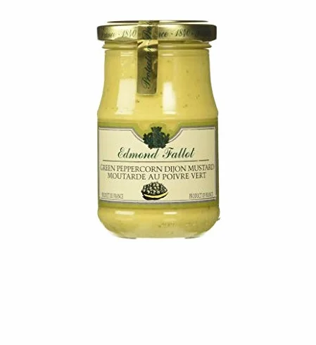 Mostaza Dijon a la pimienta verde 210 g - Caja de: 12 unidades