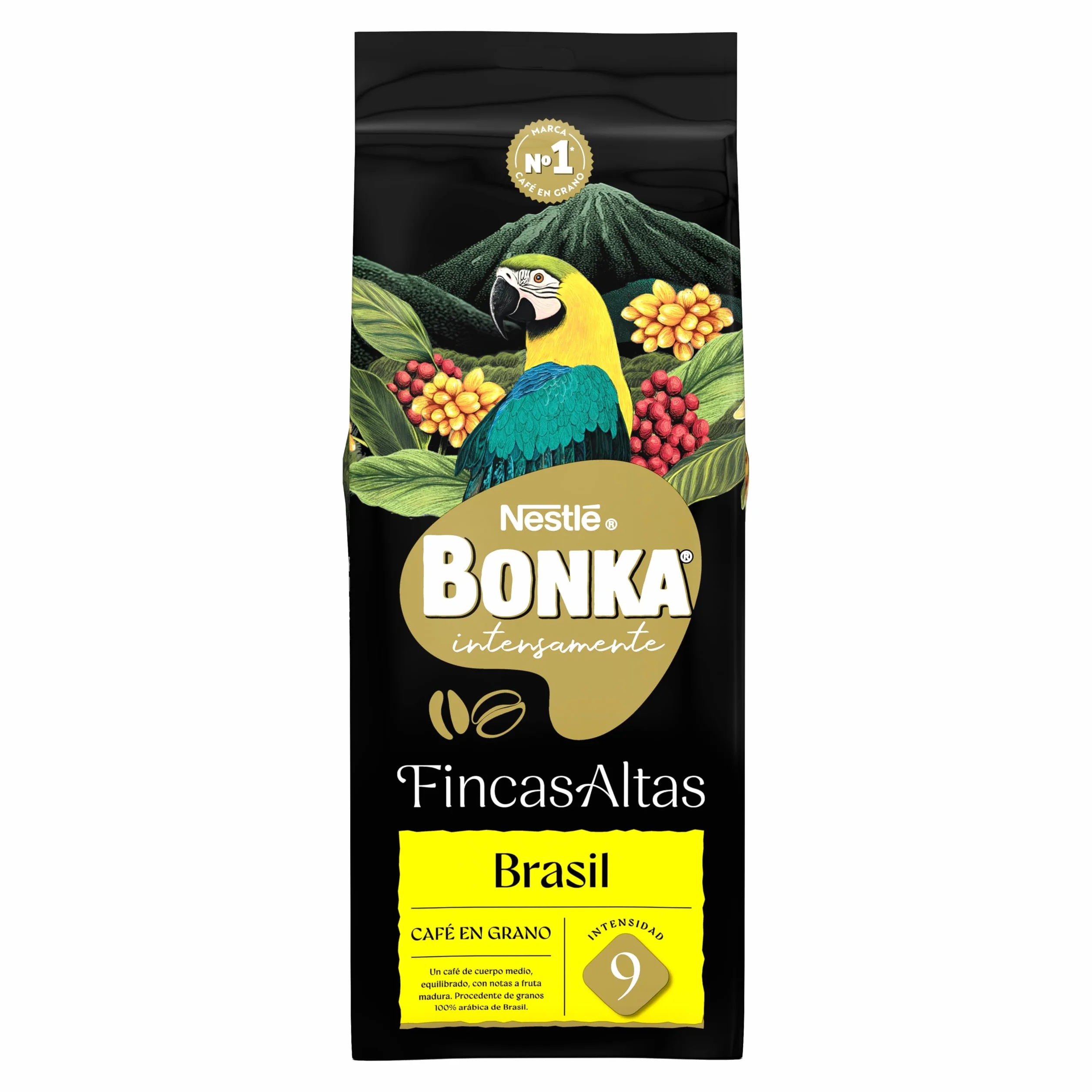 BONKA Cafe Grano Natural Arábica Brasil 800g